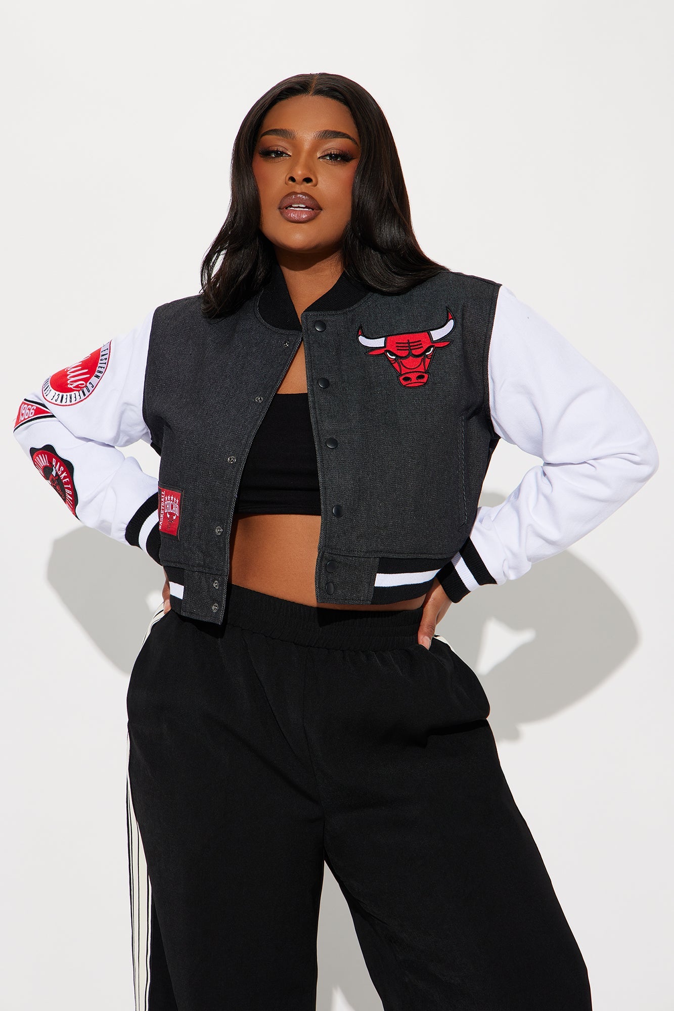Bulls Home Game Jacket - Black Wash