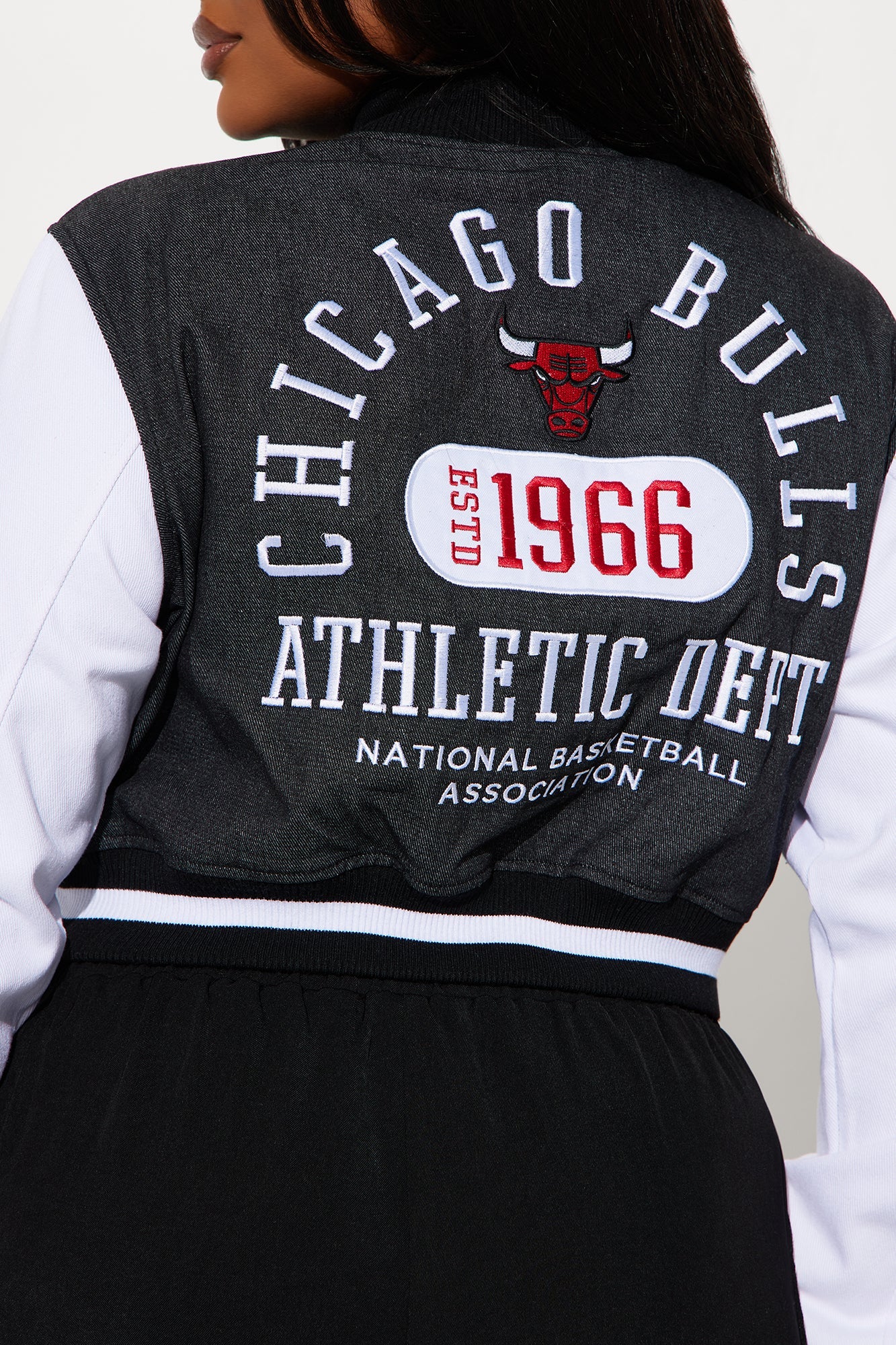 Bulls Home Game Jacket - Black Wash