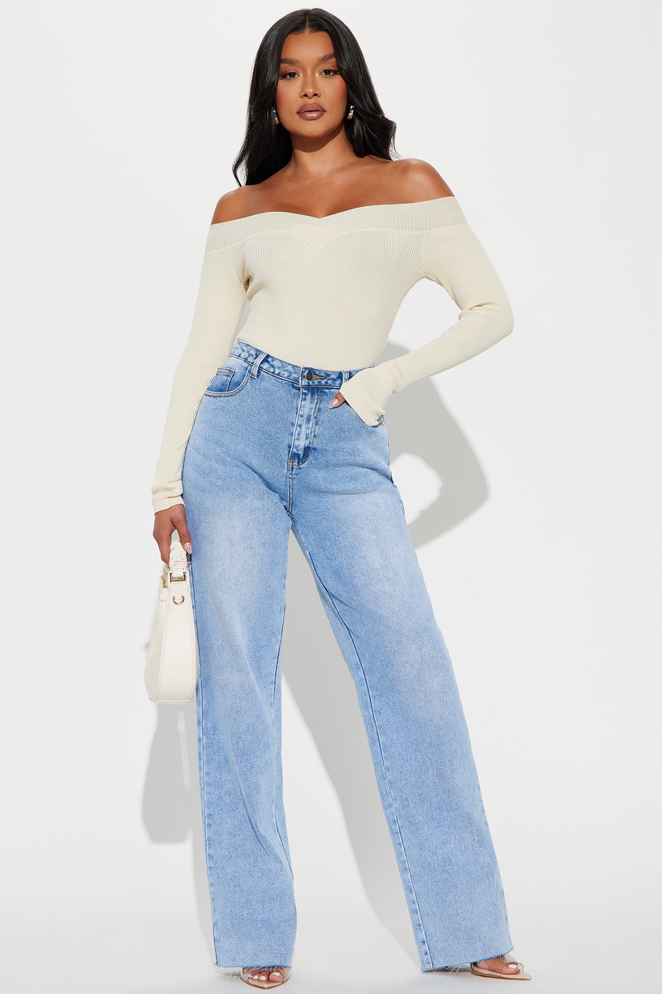 Tall Sameena Stretch Straight Leg Jeans - Light Wash