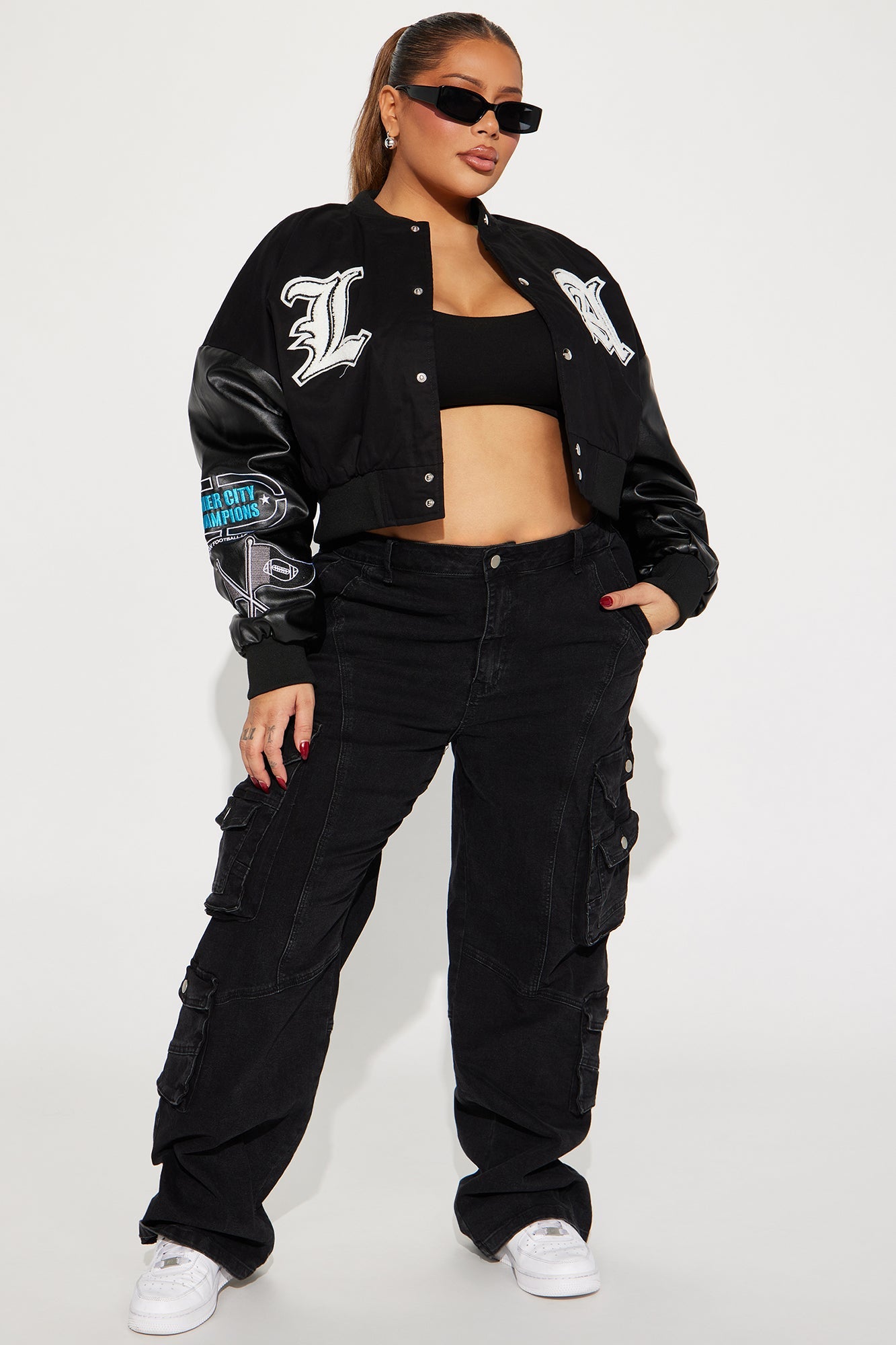 LA Champions Bomber Jacket - Black