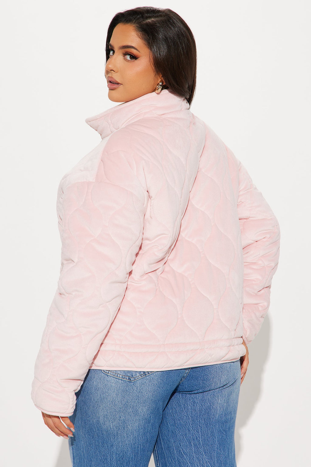 Ski Lift Lightweight Quilted Puffer Jacket - Pink