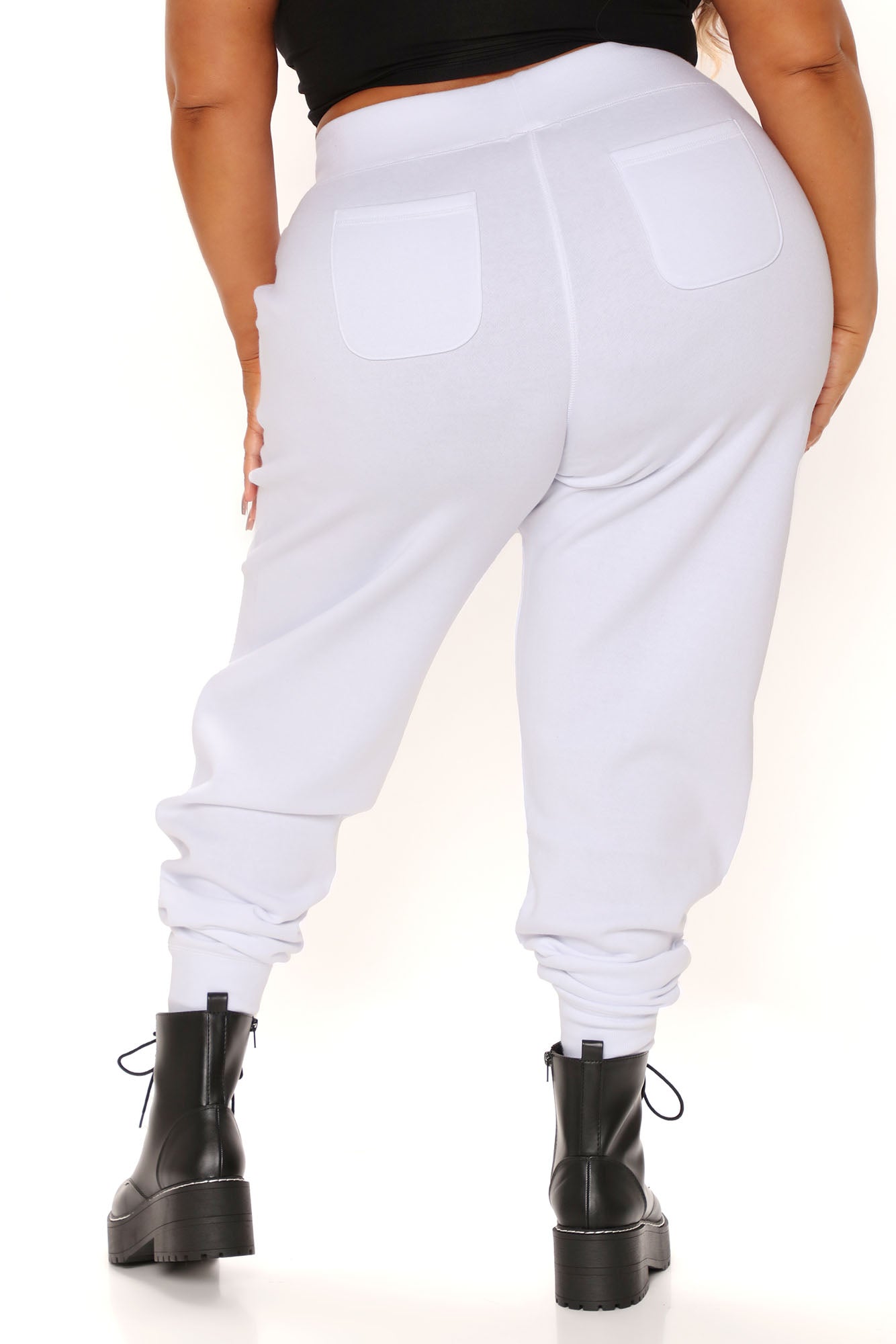 Relaxed Vibe Joggers - White