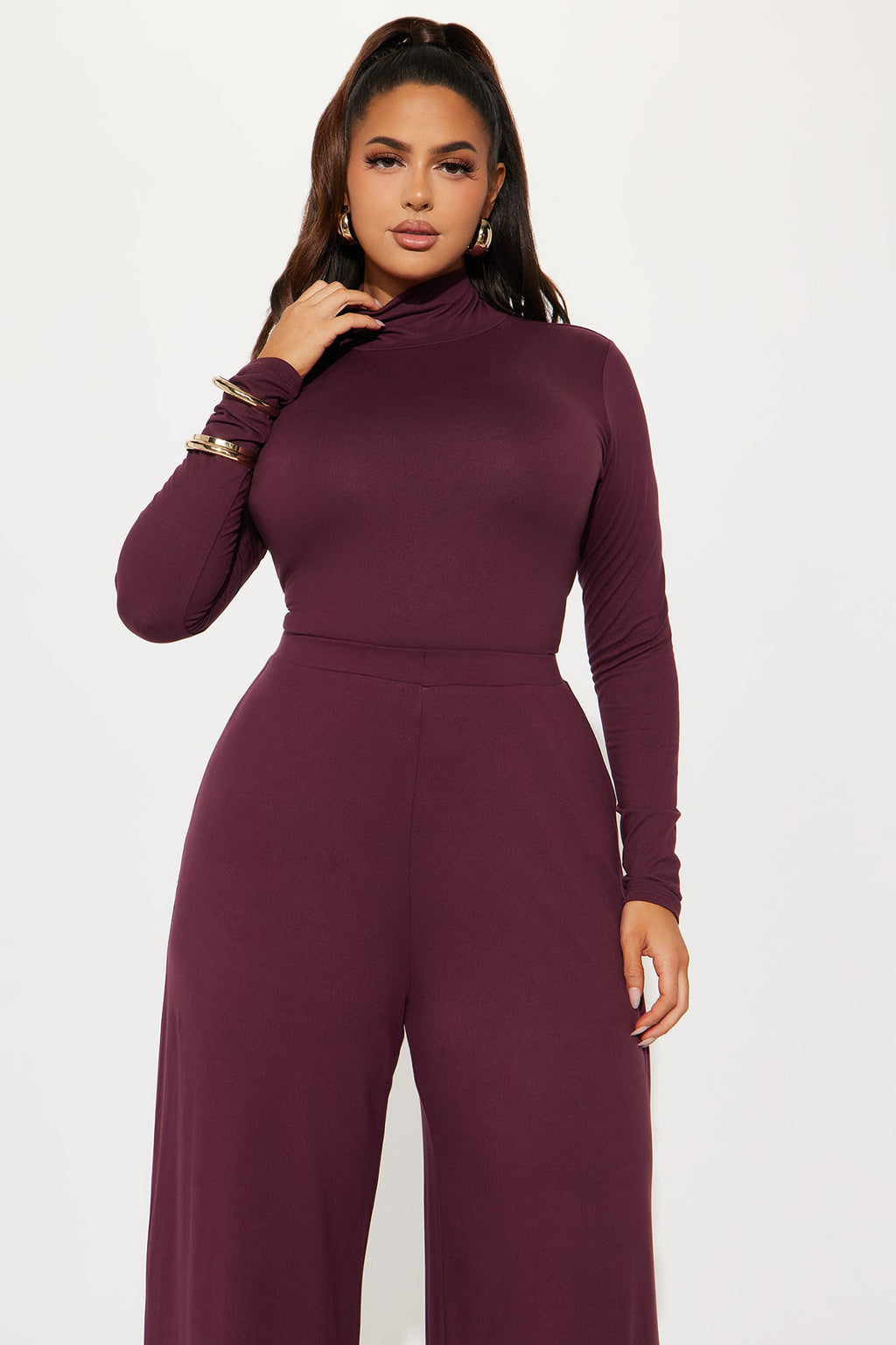 Drive You Crazy Pant Set - Chocolate