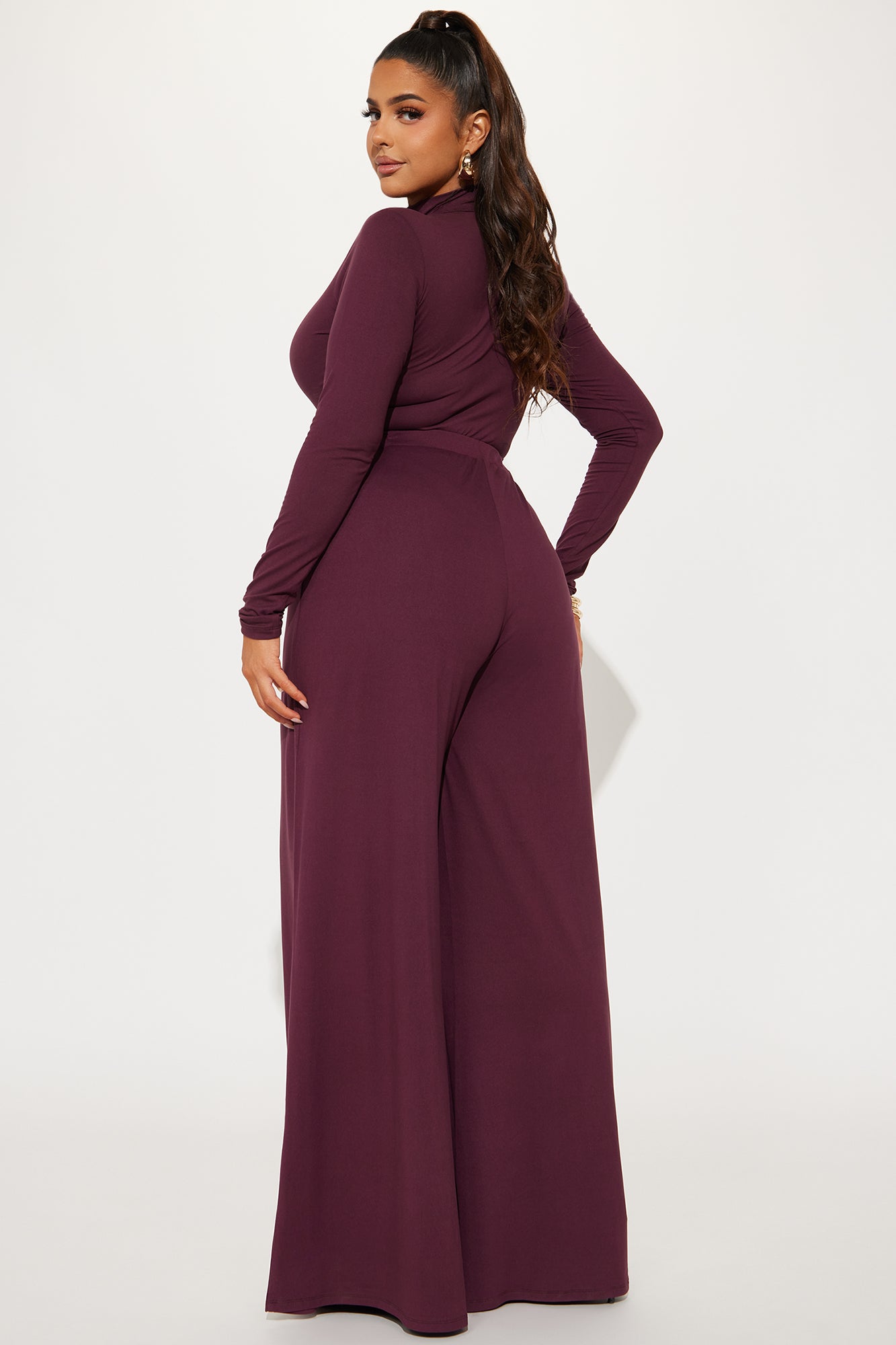 Drive You Crazy Pant Set - Chocolate