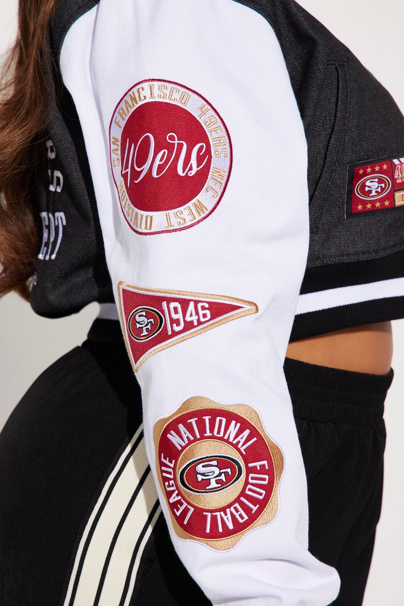 Niners Home Game Jacket - Black Wash