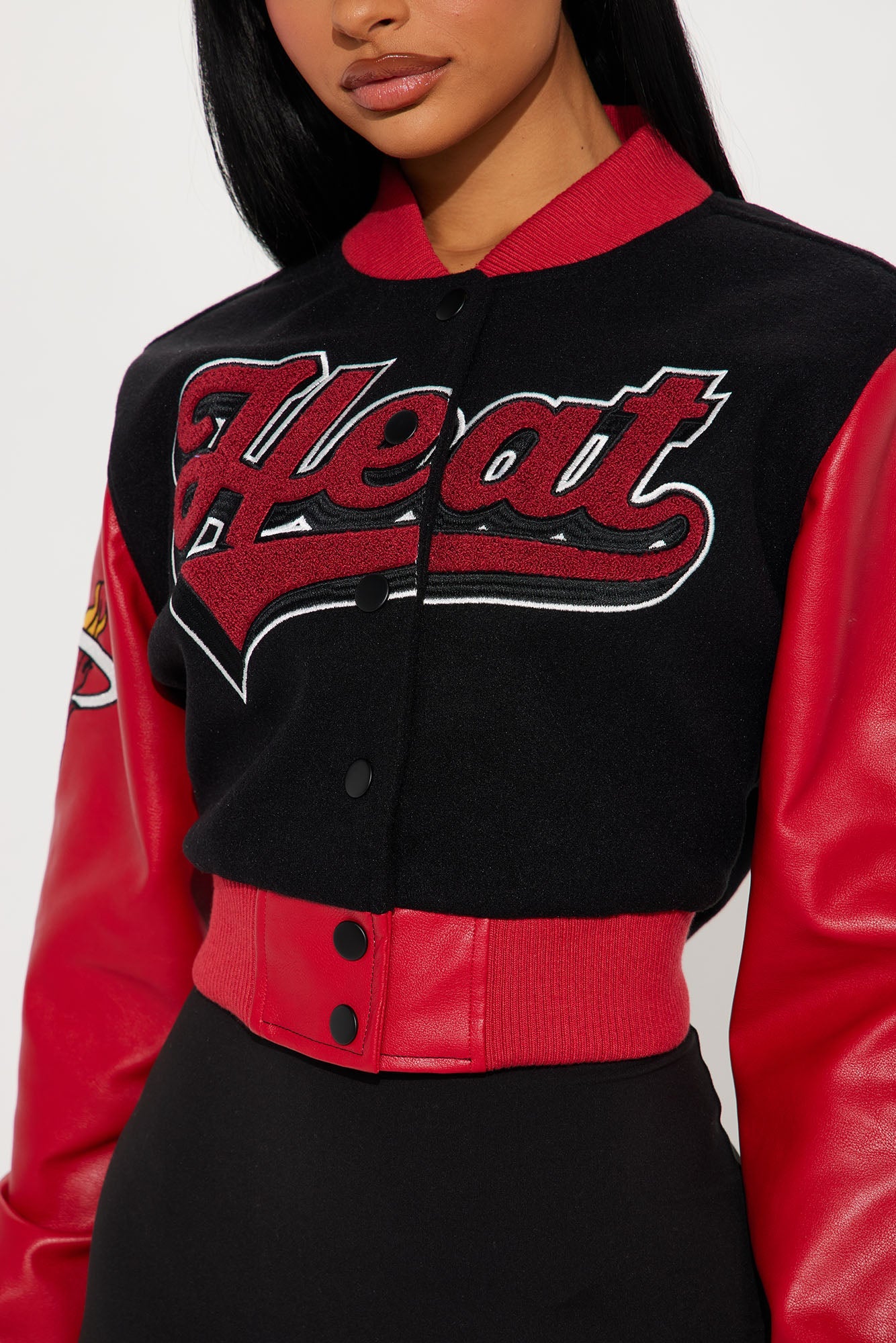 Miami Heat Bomber Jacket - Black