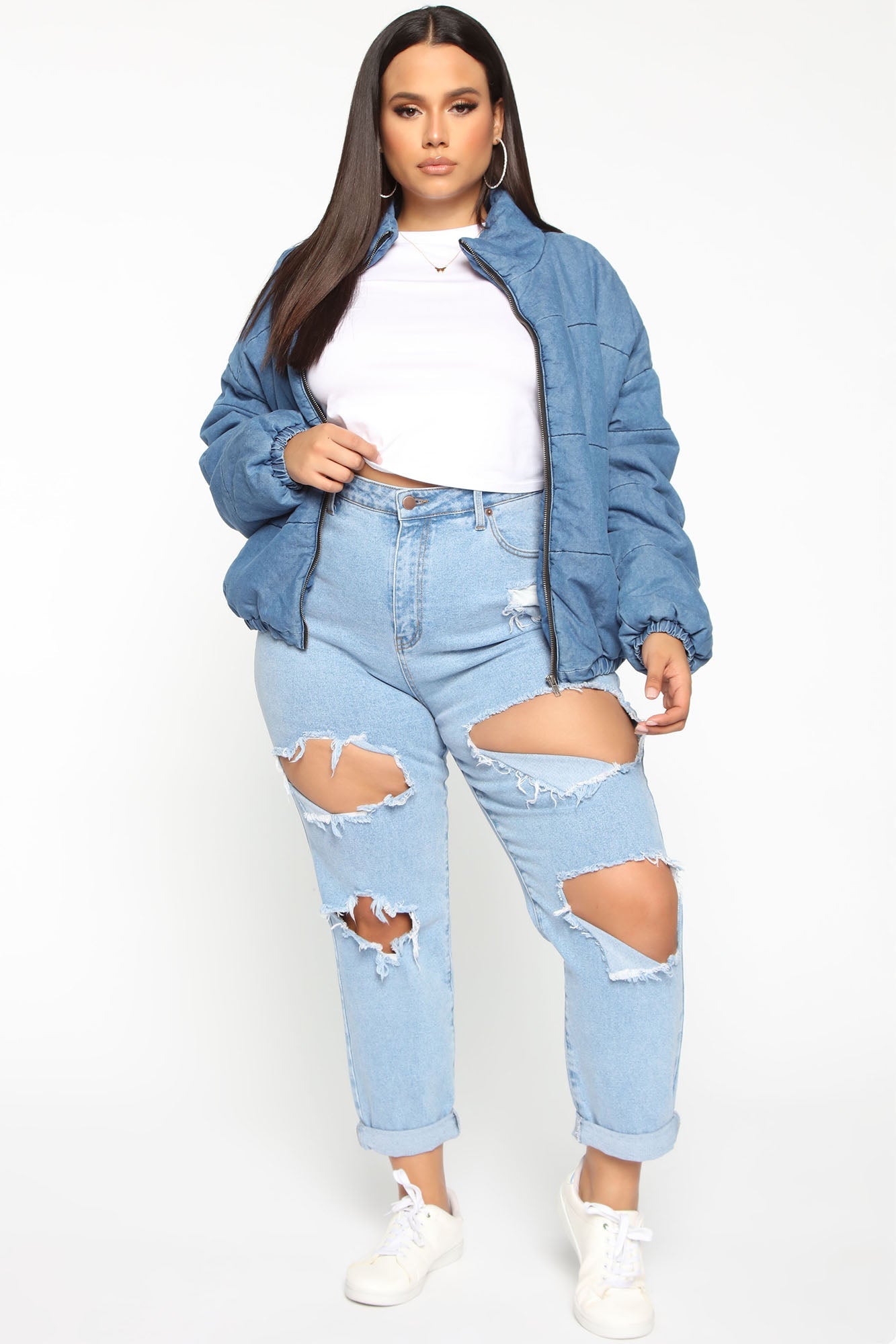 Robin Long Sleeve Top - White