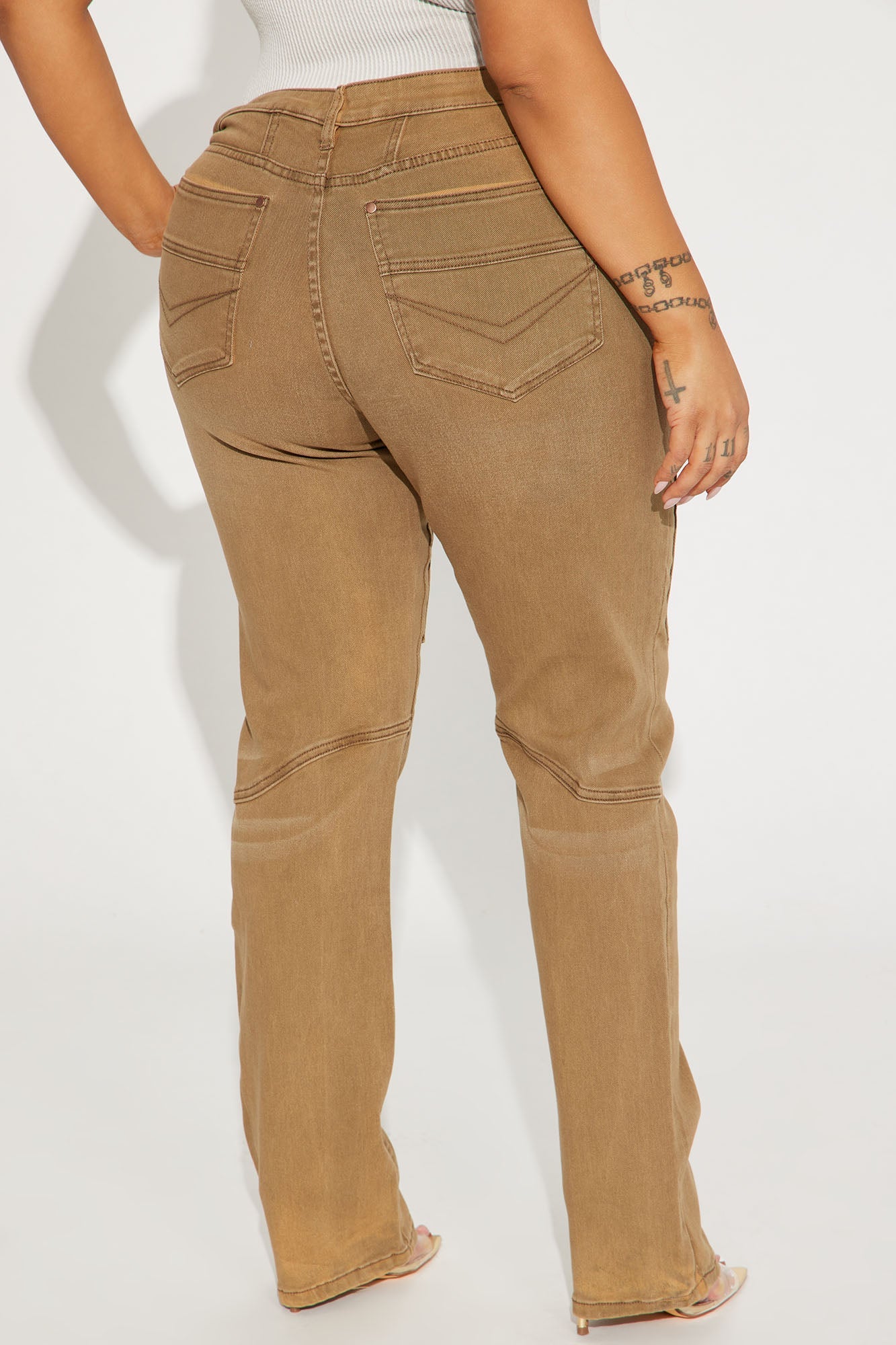 Headed West Straight Leg Pant - Chocolate