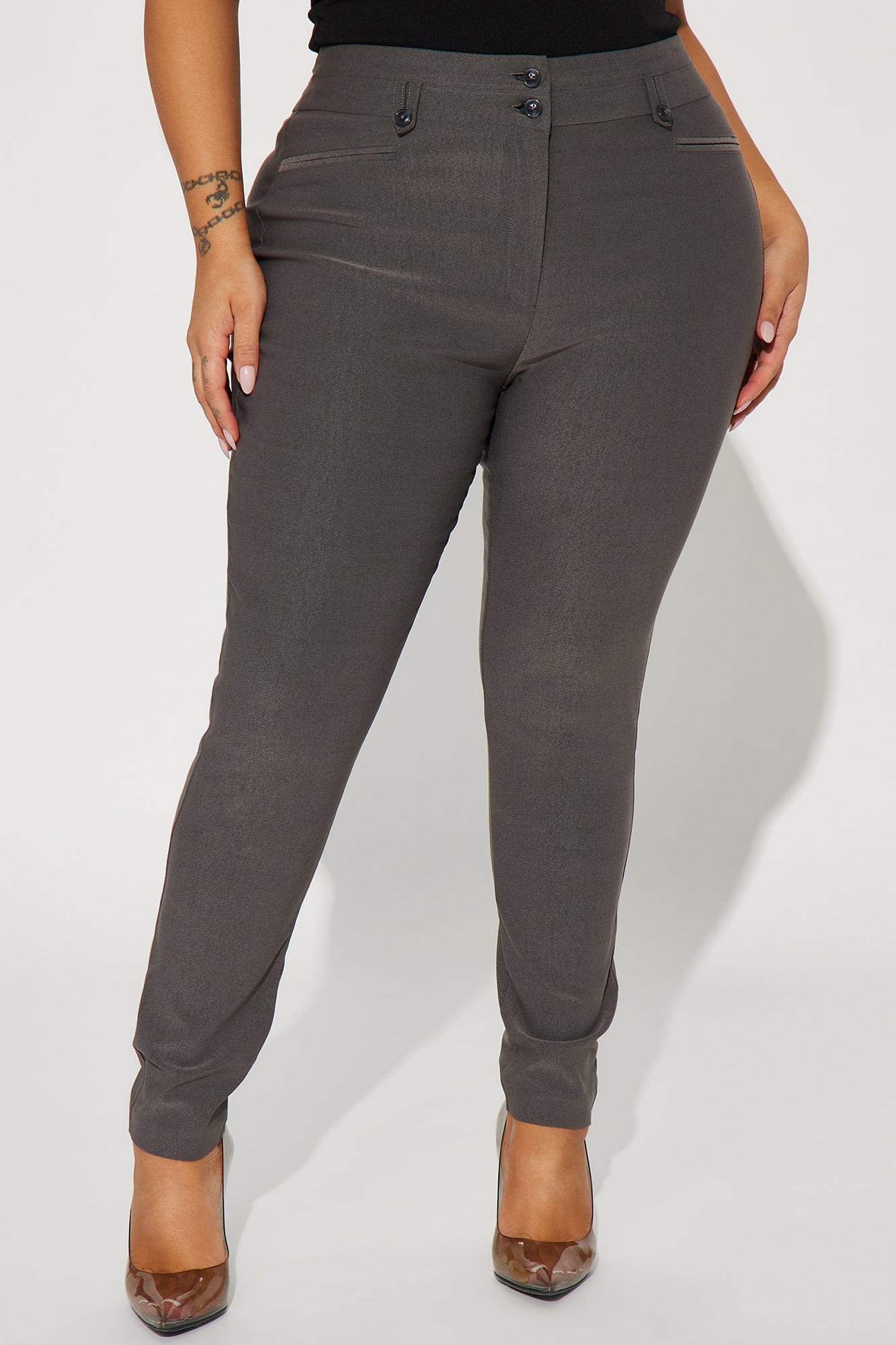 Workin Me Pants - Charcoal