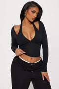 Kali Layered Top - Black