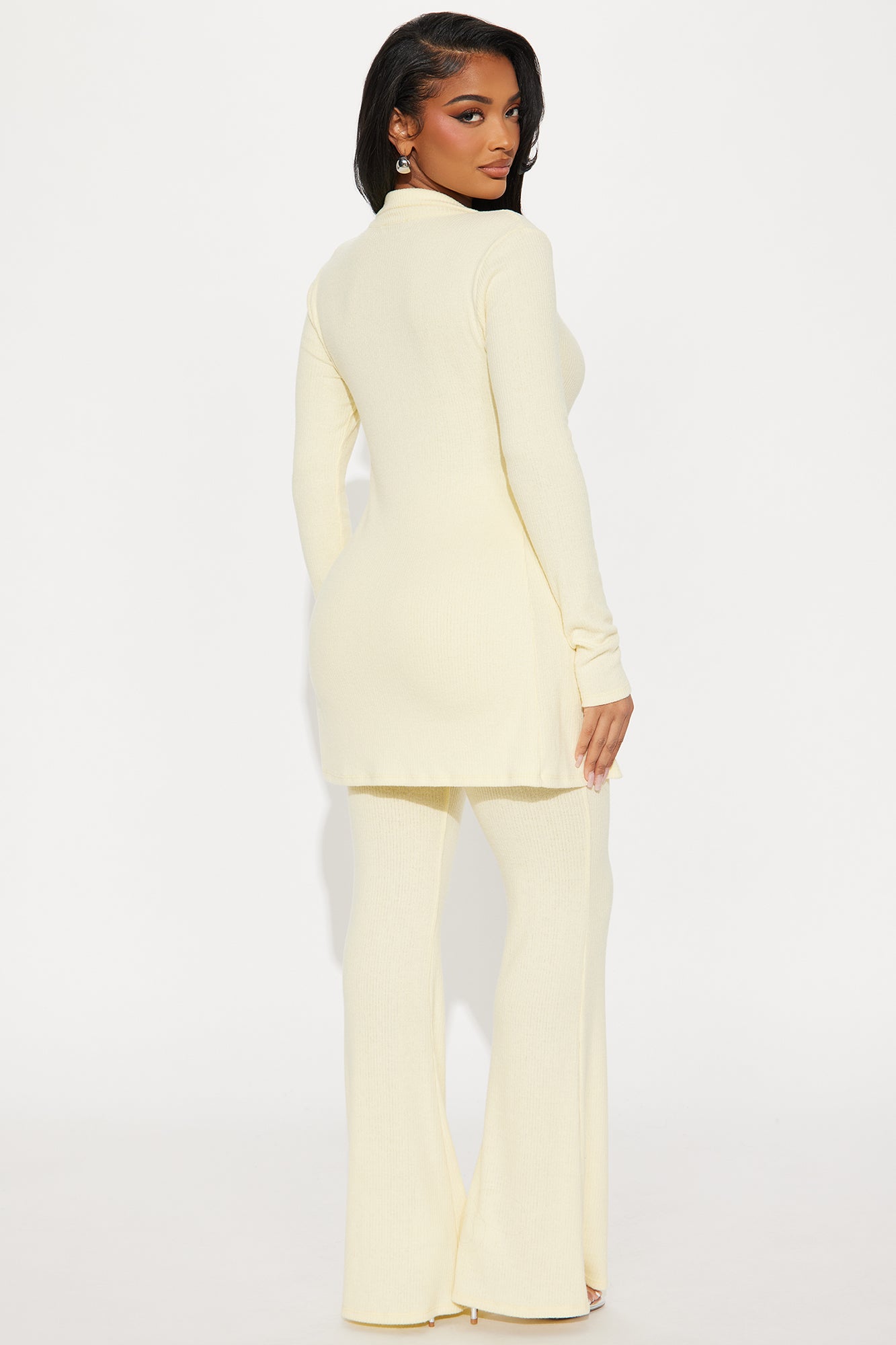 Camille Cozy Pant Set - Butter Yellow