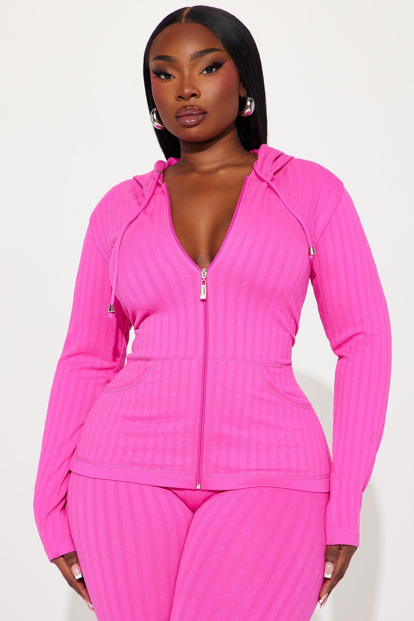 Believe It Seamless Legging Set - Hot Pink