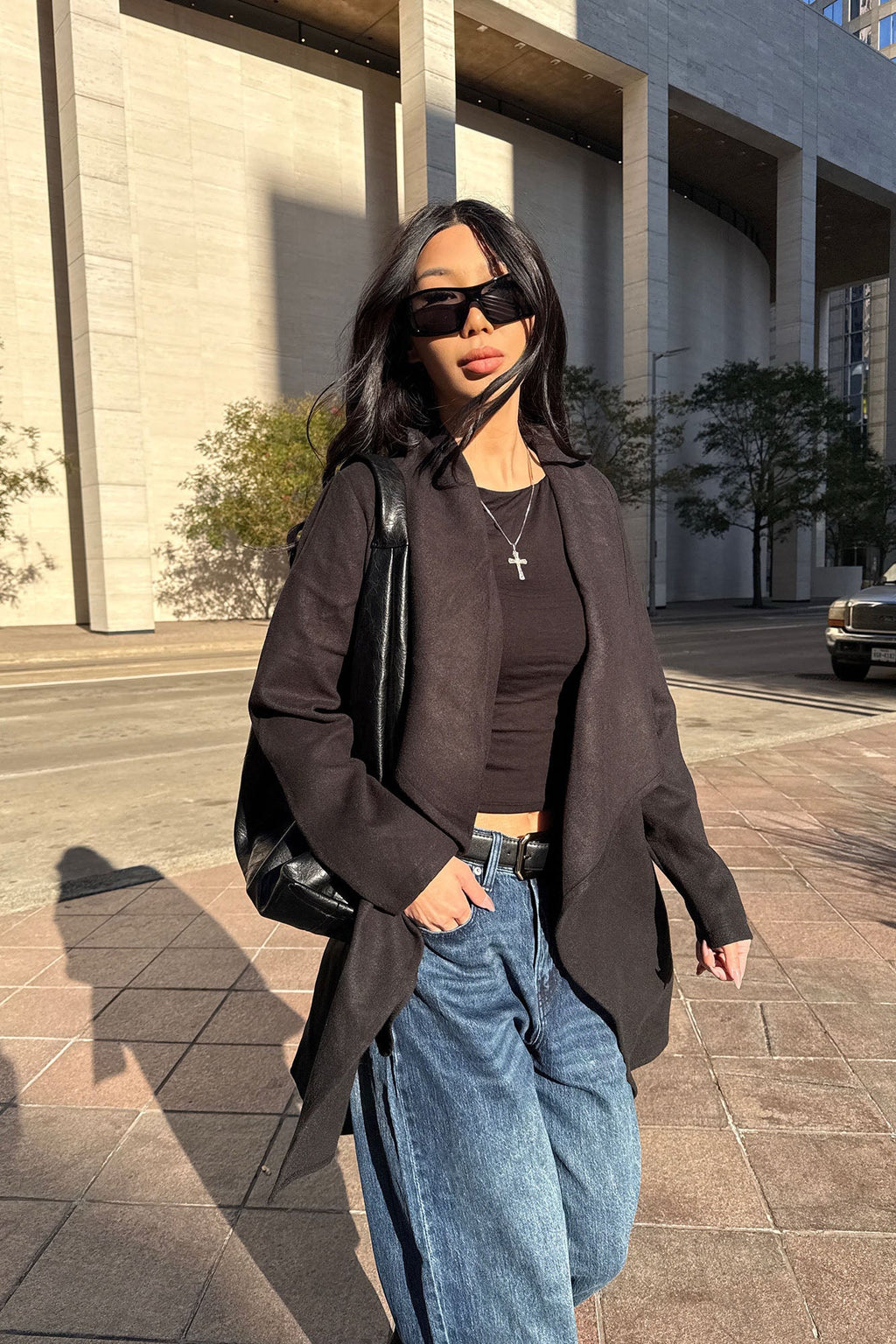 Manhattan Coat - Black