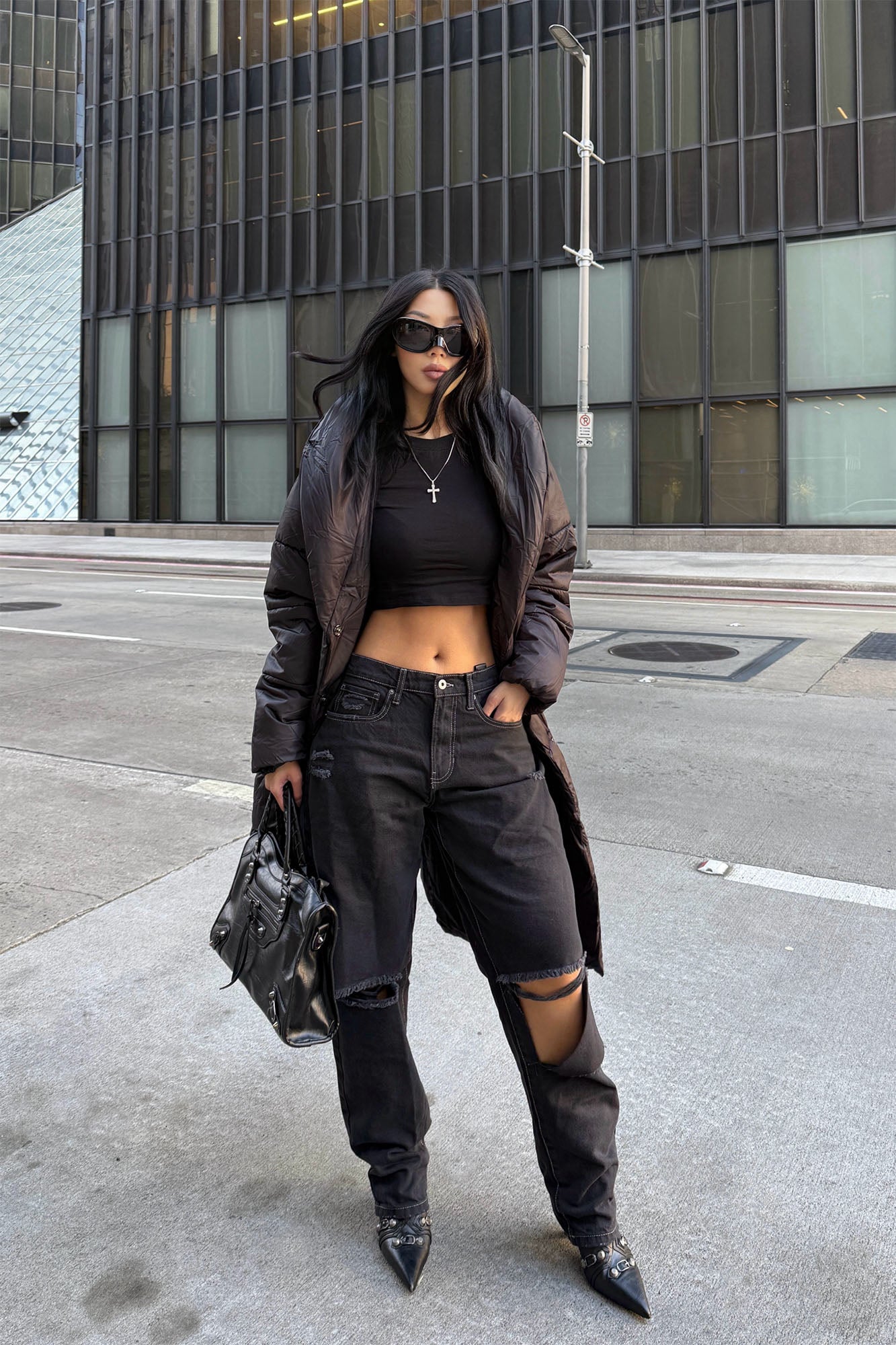 Leave It To Me Straight Leg Jeans - Black