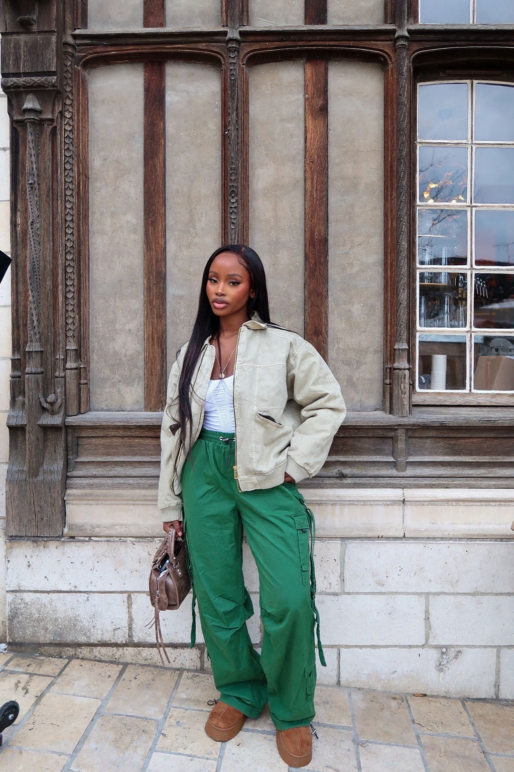 Don't Mess Around Cargo Pant - Green