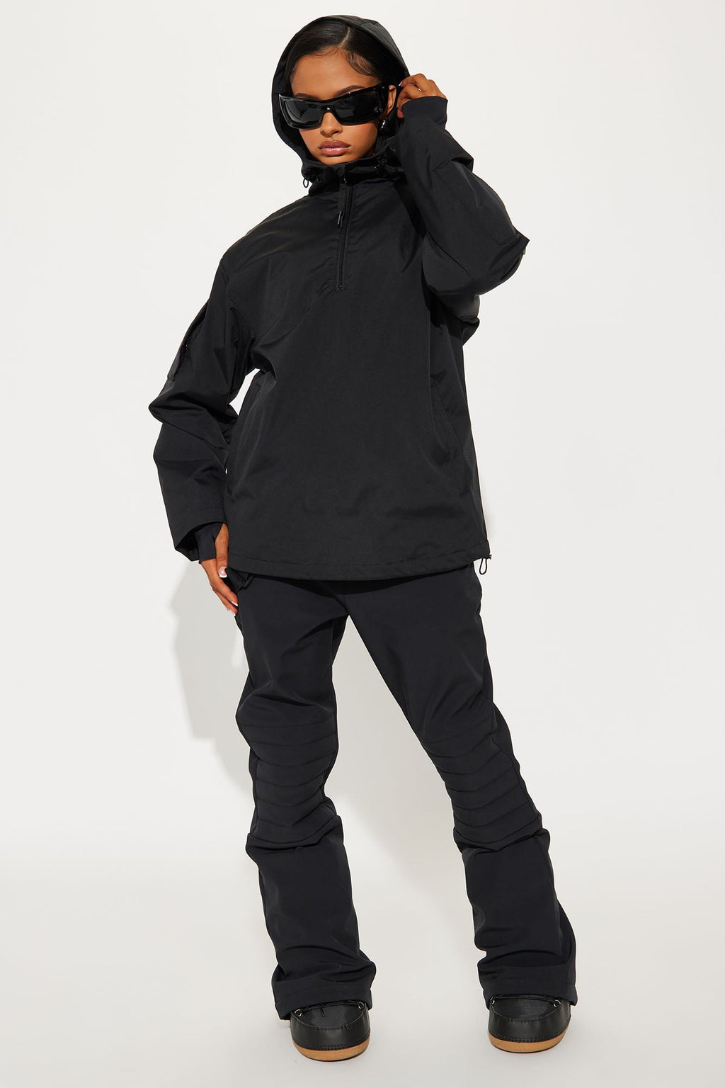 Snow Much Fun Snowboard Jacket - Black