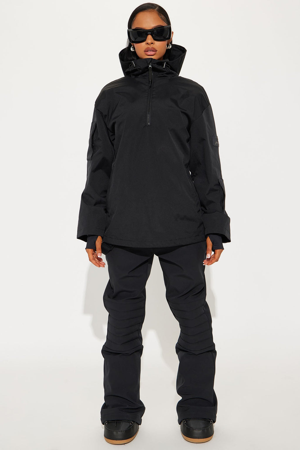 Snow Much Fun Snowboard Jacket - Black