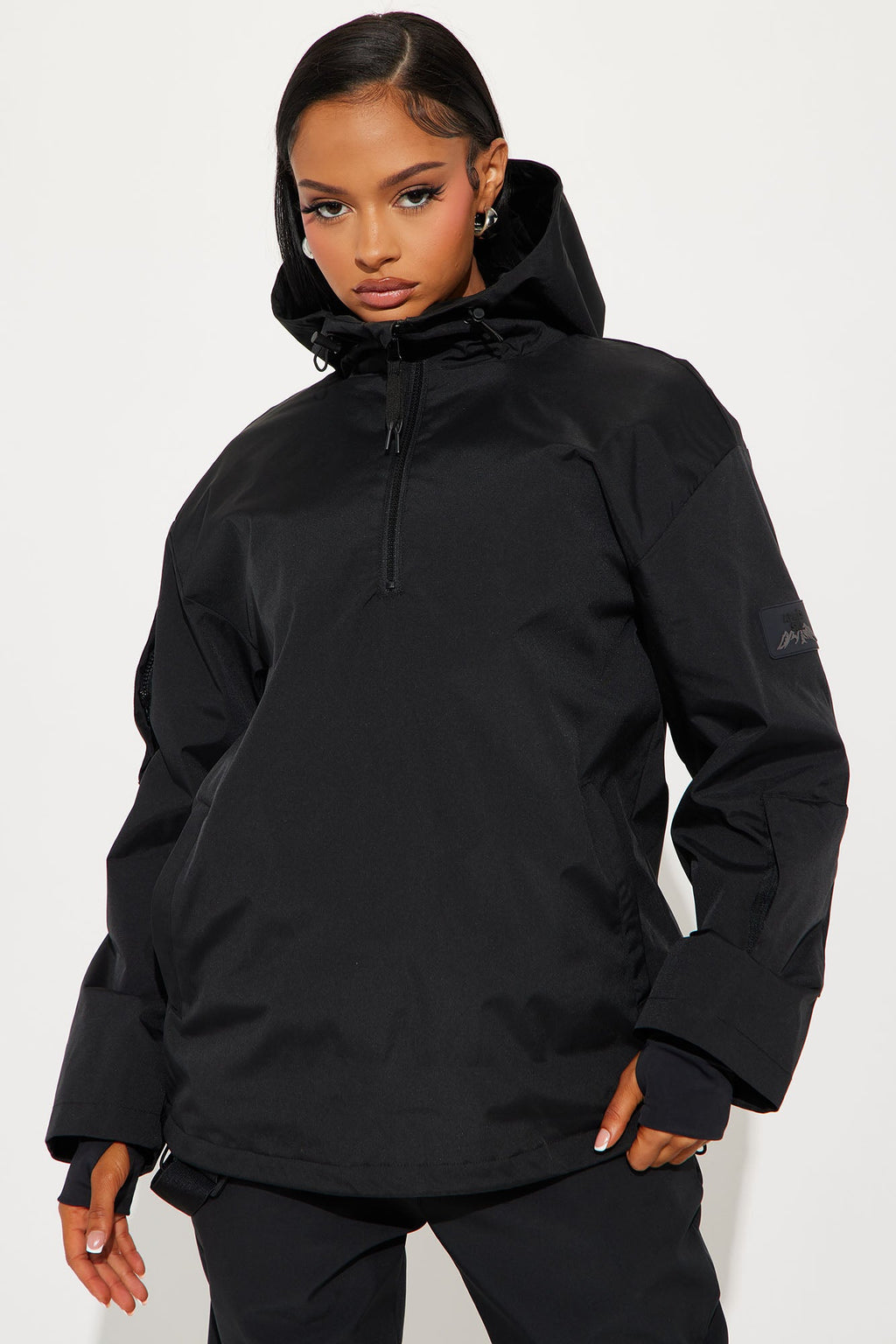 Snow Much Fun Snowboard Jacket - Black