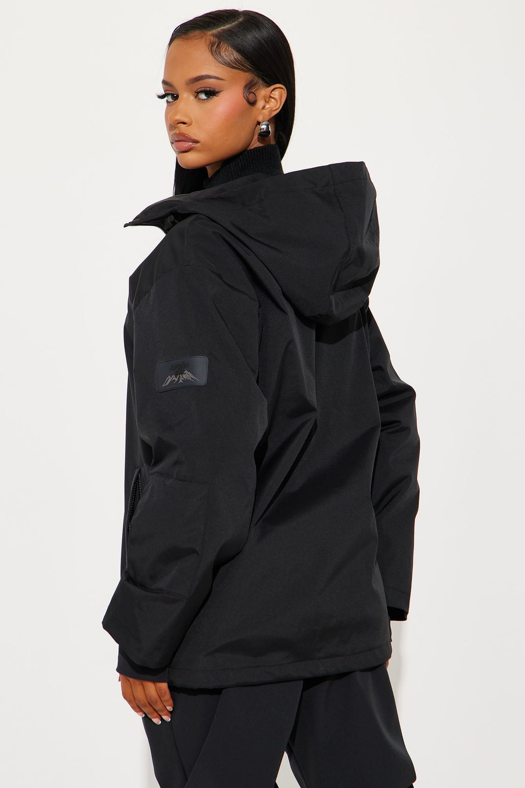 Snow Much Fun Snowboard Jacket - Black