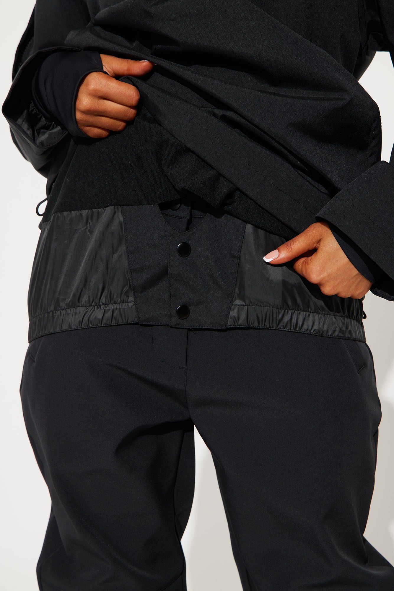 Snow Much Fun Snowboard Jacket - Black