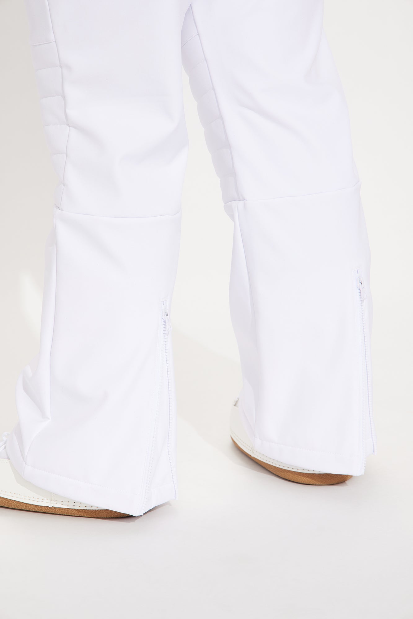 Hit The Summit Ski Overall Pants - White