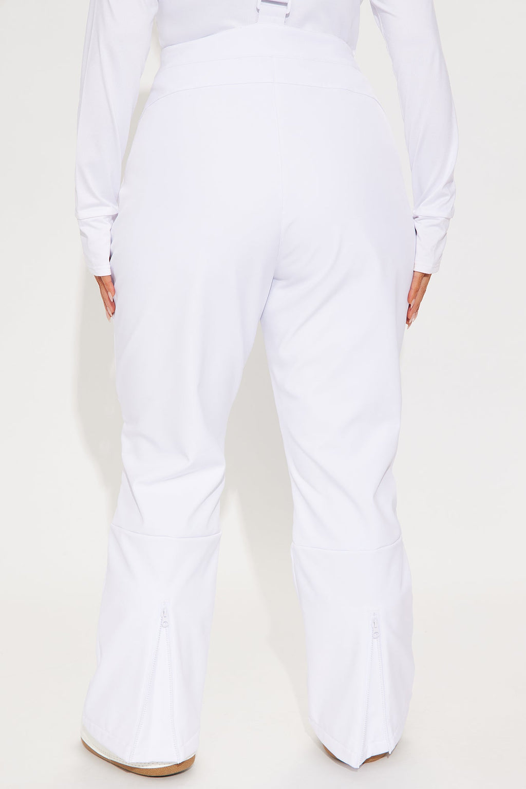 Hit The Summit Ski Overall Pants - White