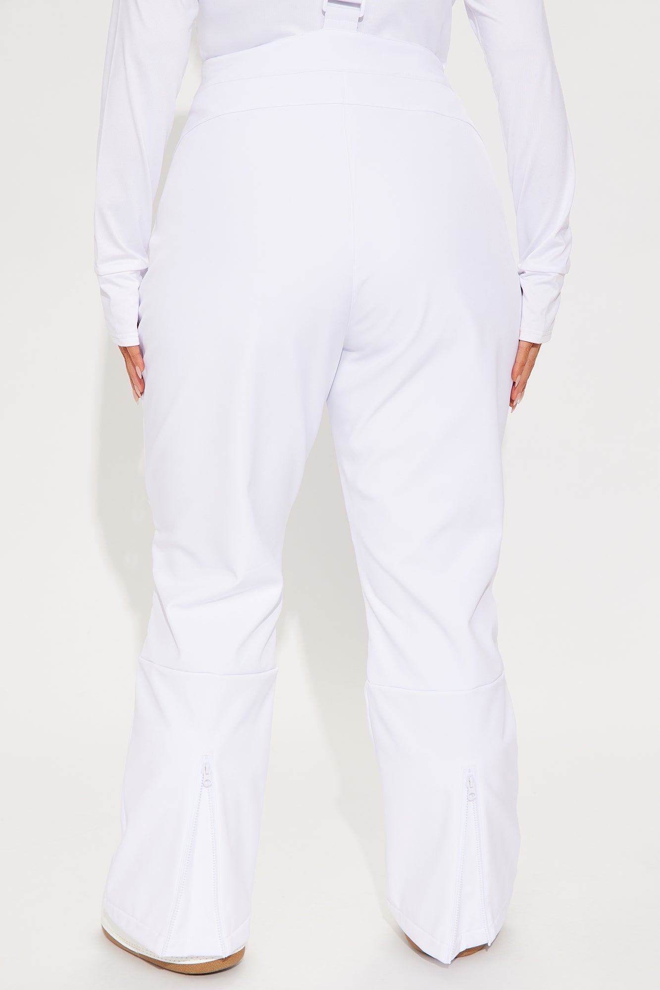 Hit The Summit Ski Overall Pants - White