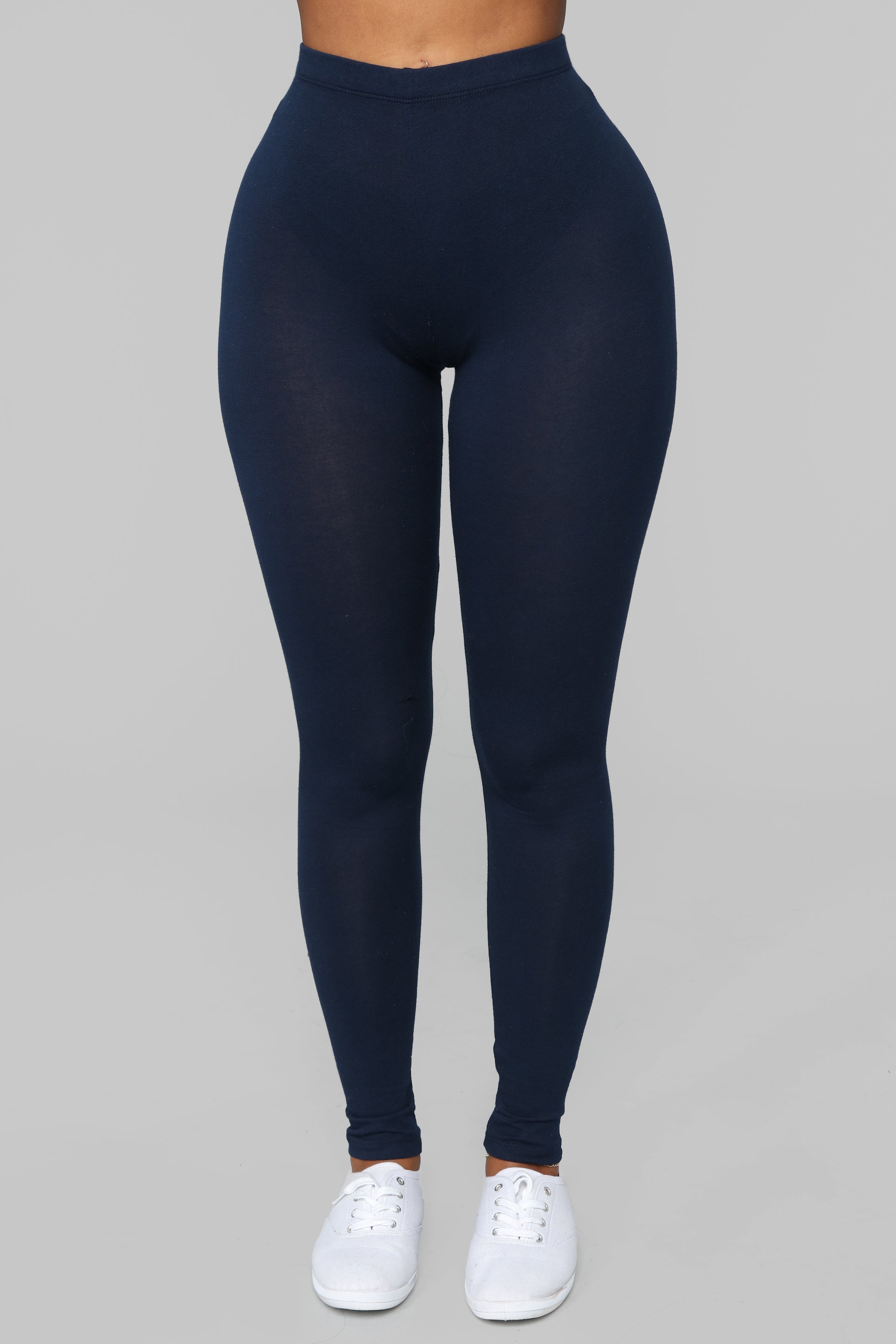 Kim Basic Legging - Navy