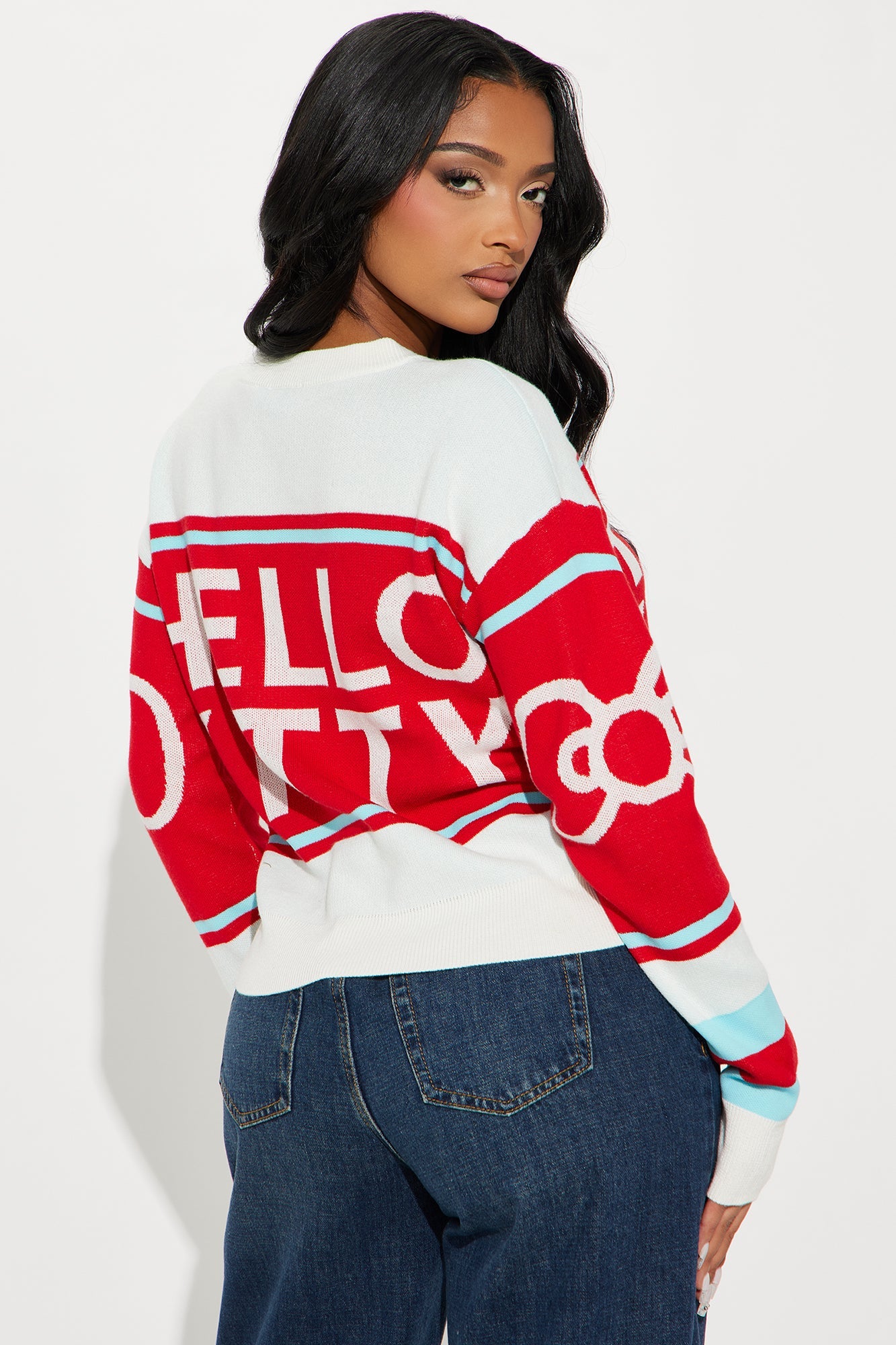 My Favorite Hello Kitty Sweater - Cream