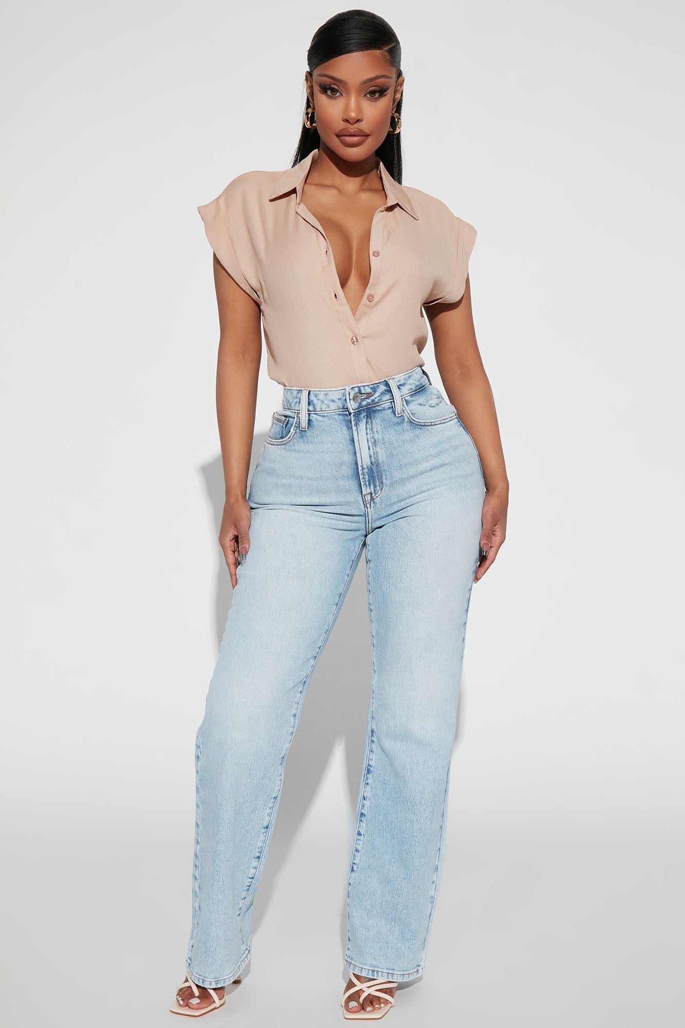 In Your Memories Linen Shirt - Taupe