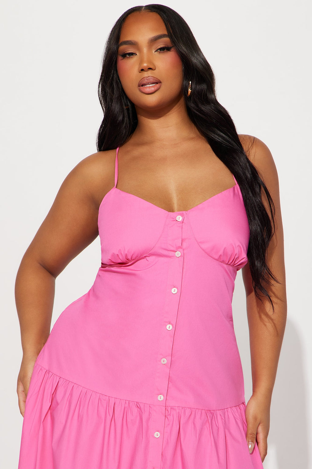 Kira Maxi Dress - Pink