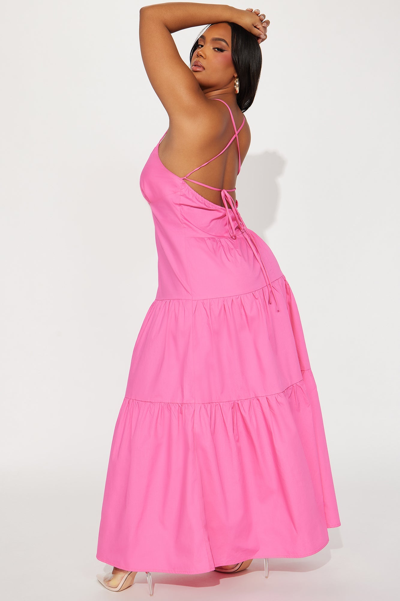 Kira Maxi Dress - Pink
