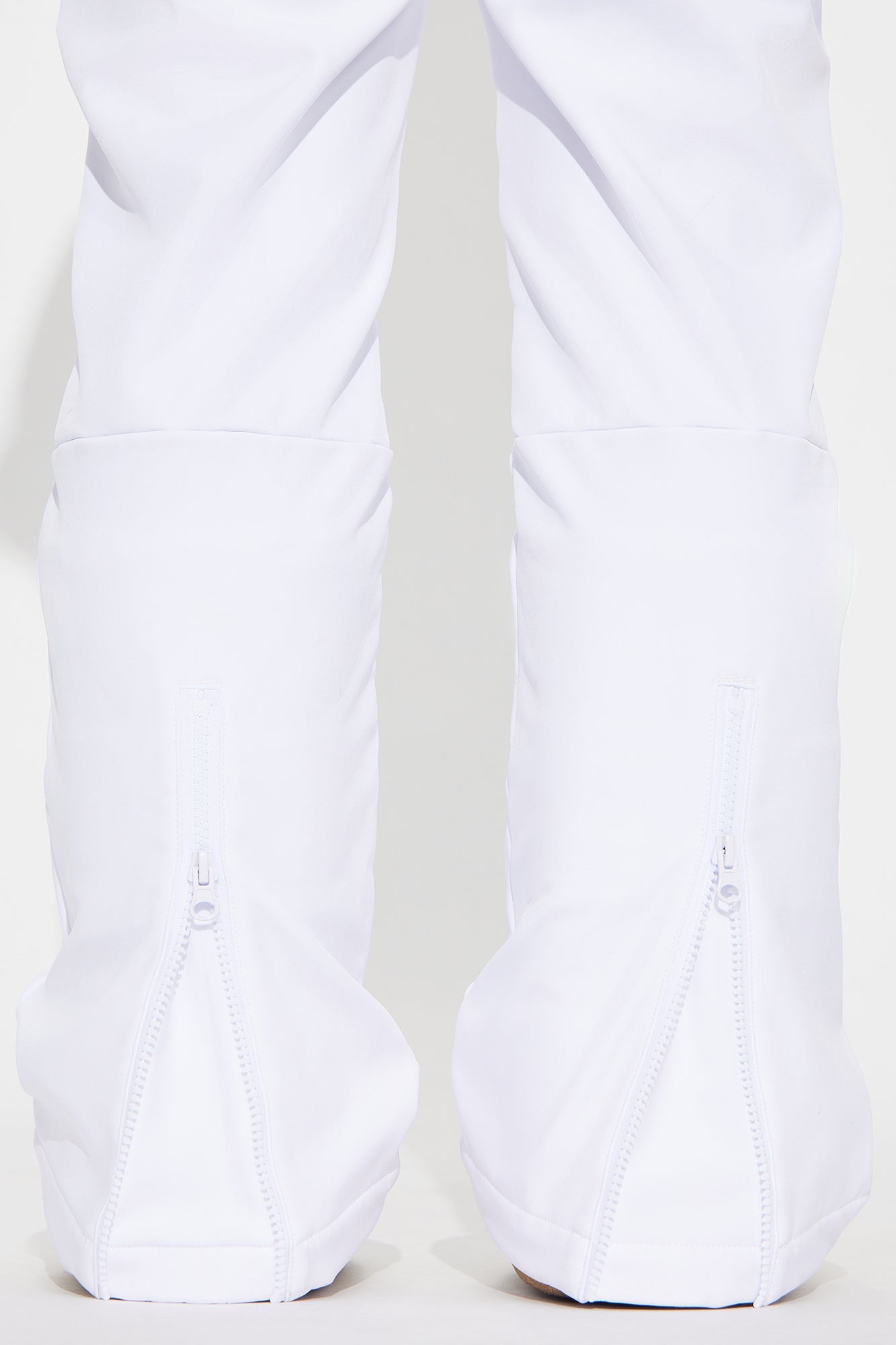 Hit The Summit Ski Overall Pants - White