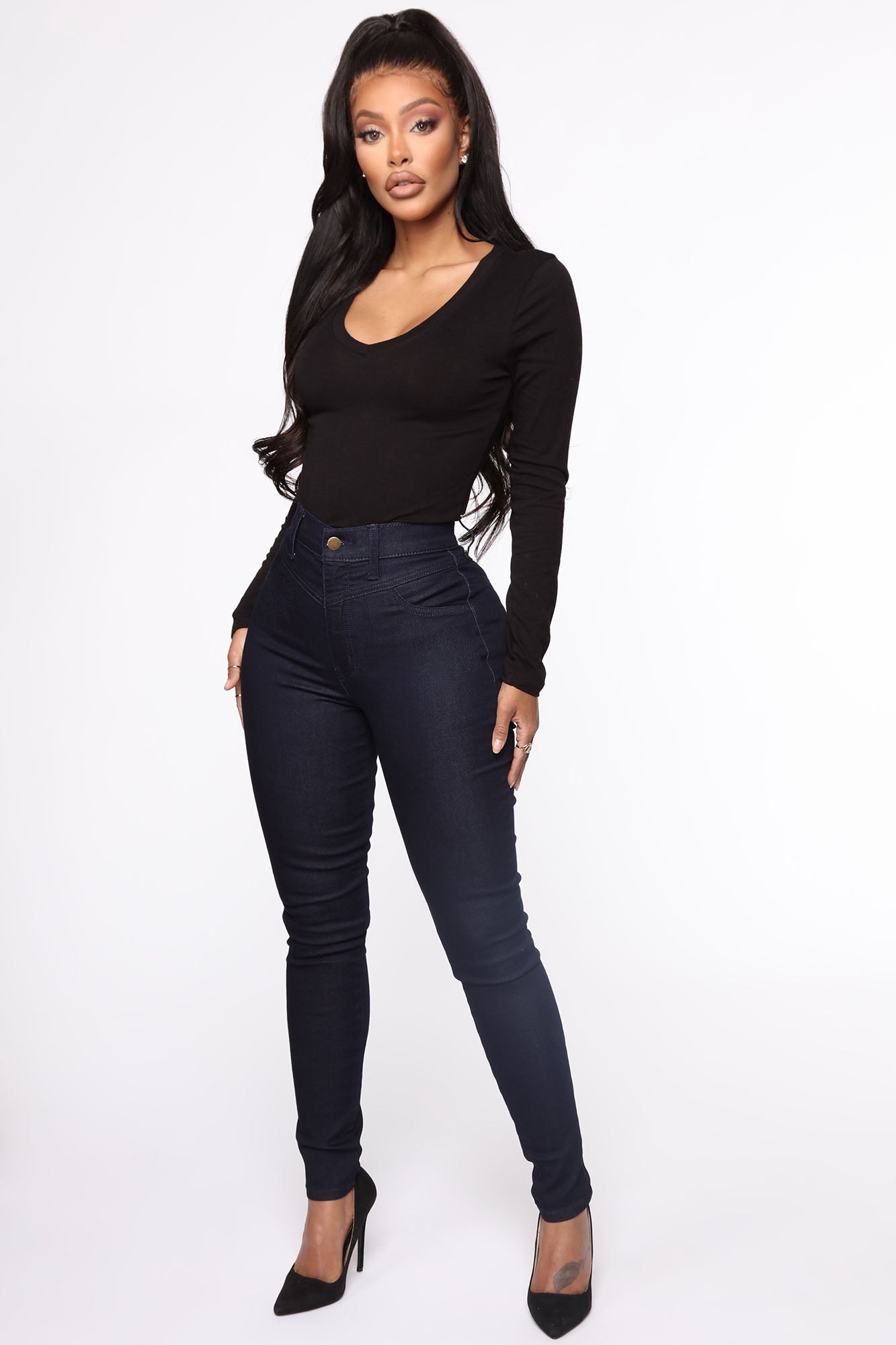 Voted Most Liked Bodysuit - Black