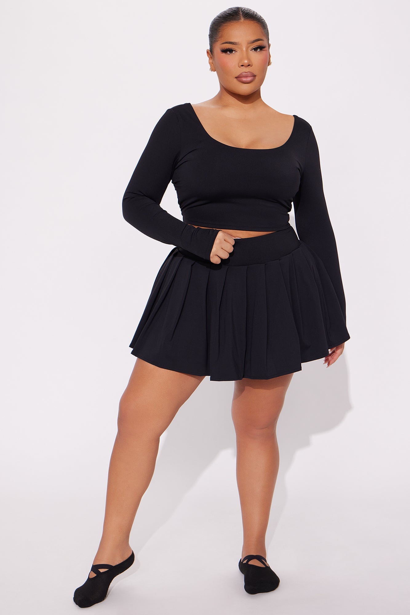 Got That Glow Active Top - Black