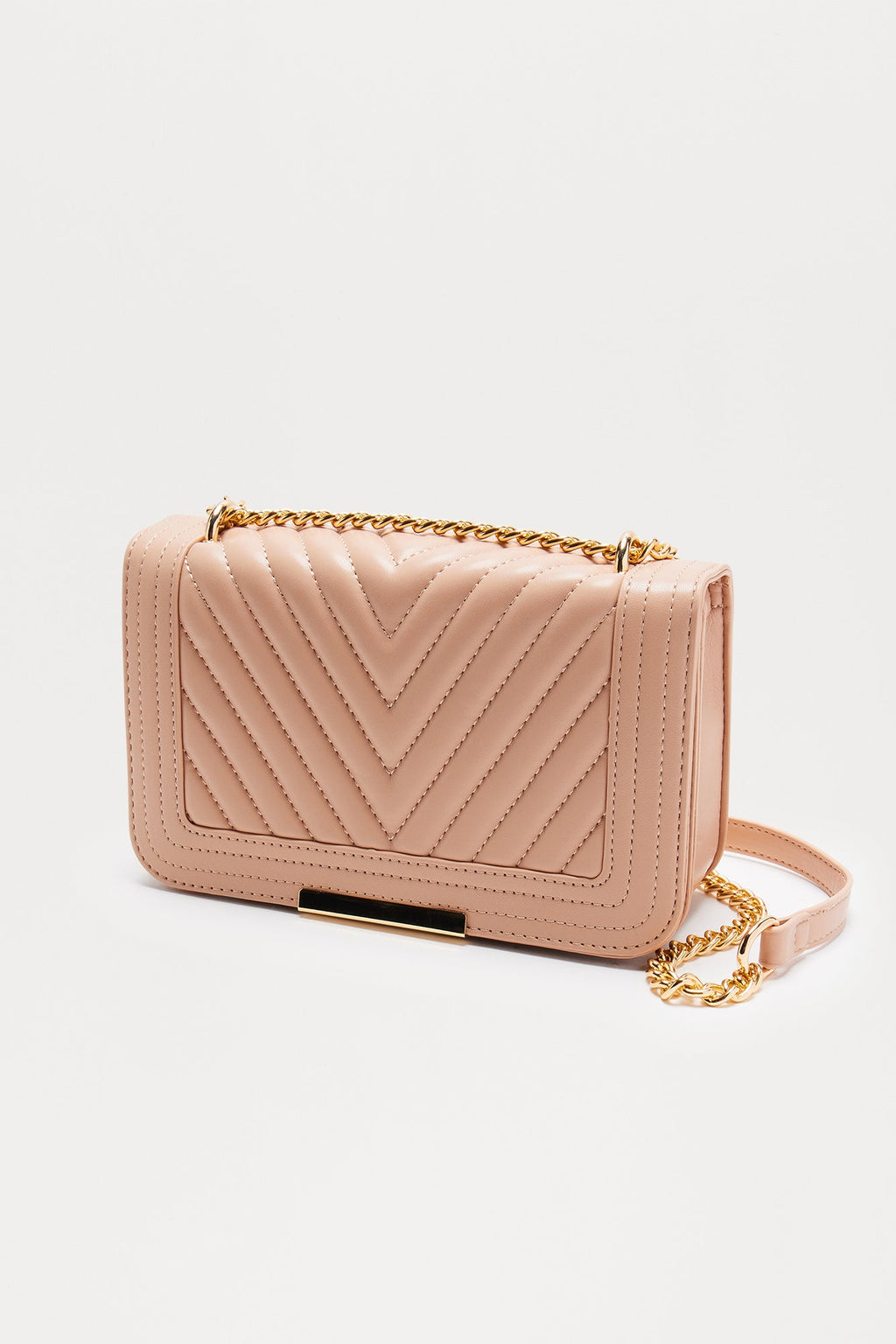 Keep It Moving Crossbody Bag - Nude