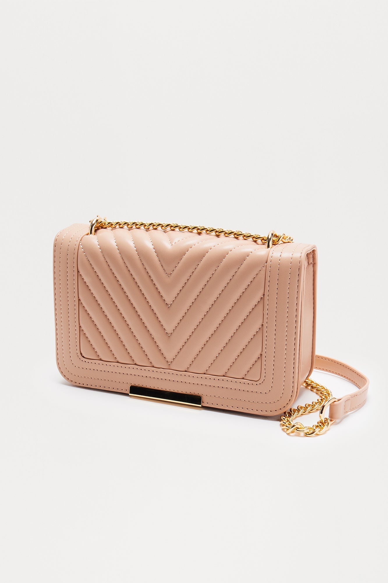 Keep It Moving Crossbody Bag - Nude