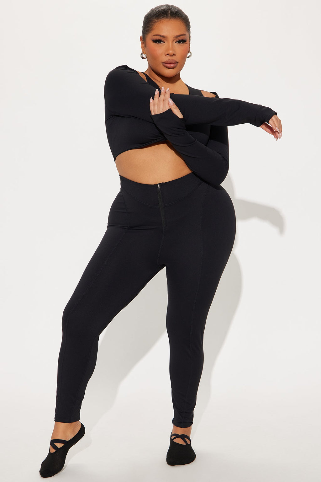 Balance On It 7/8 Super Soft Active Legging - Black