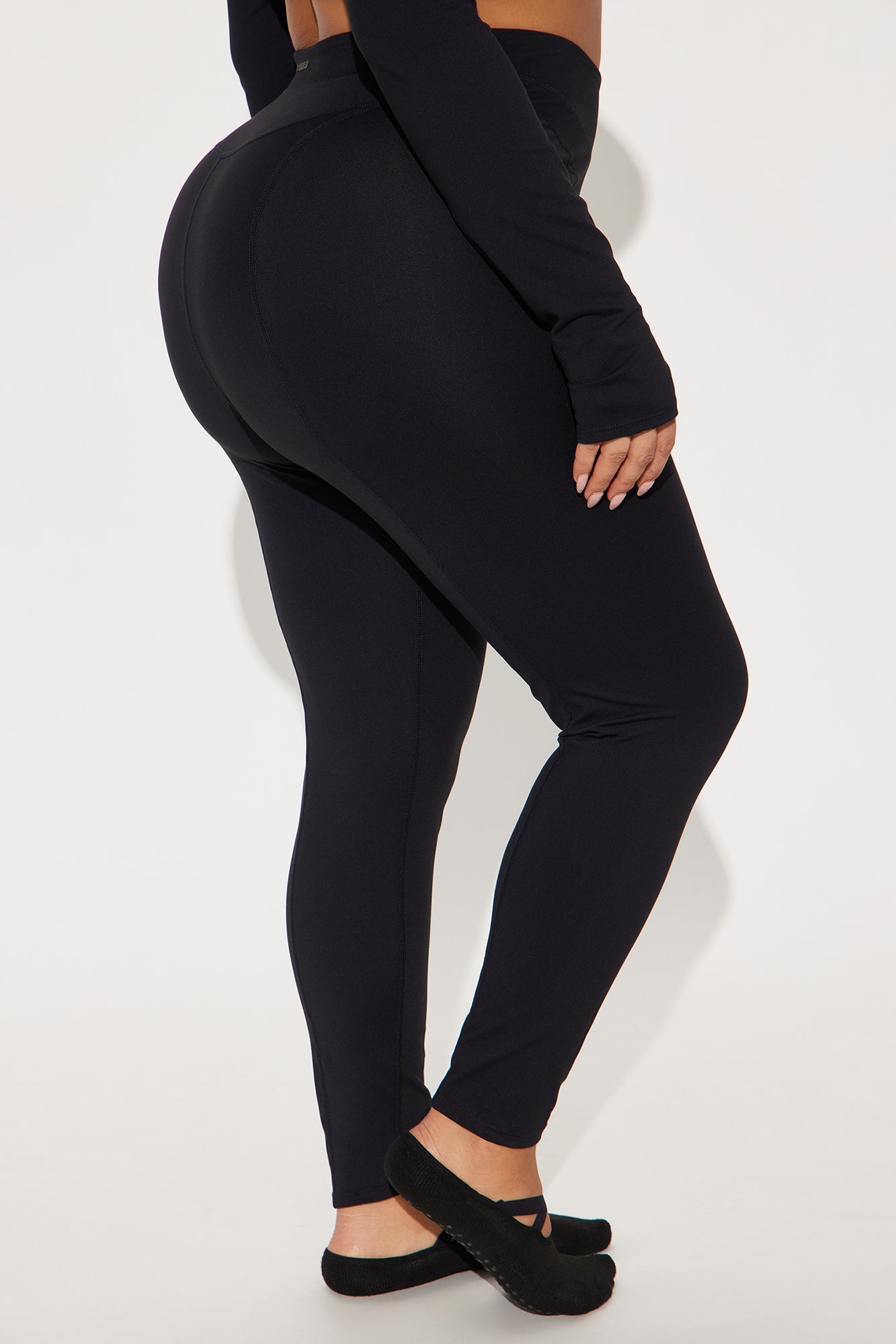 Balance On It 7/8 Super Soft Active Legging - Black