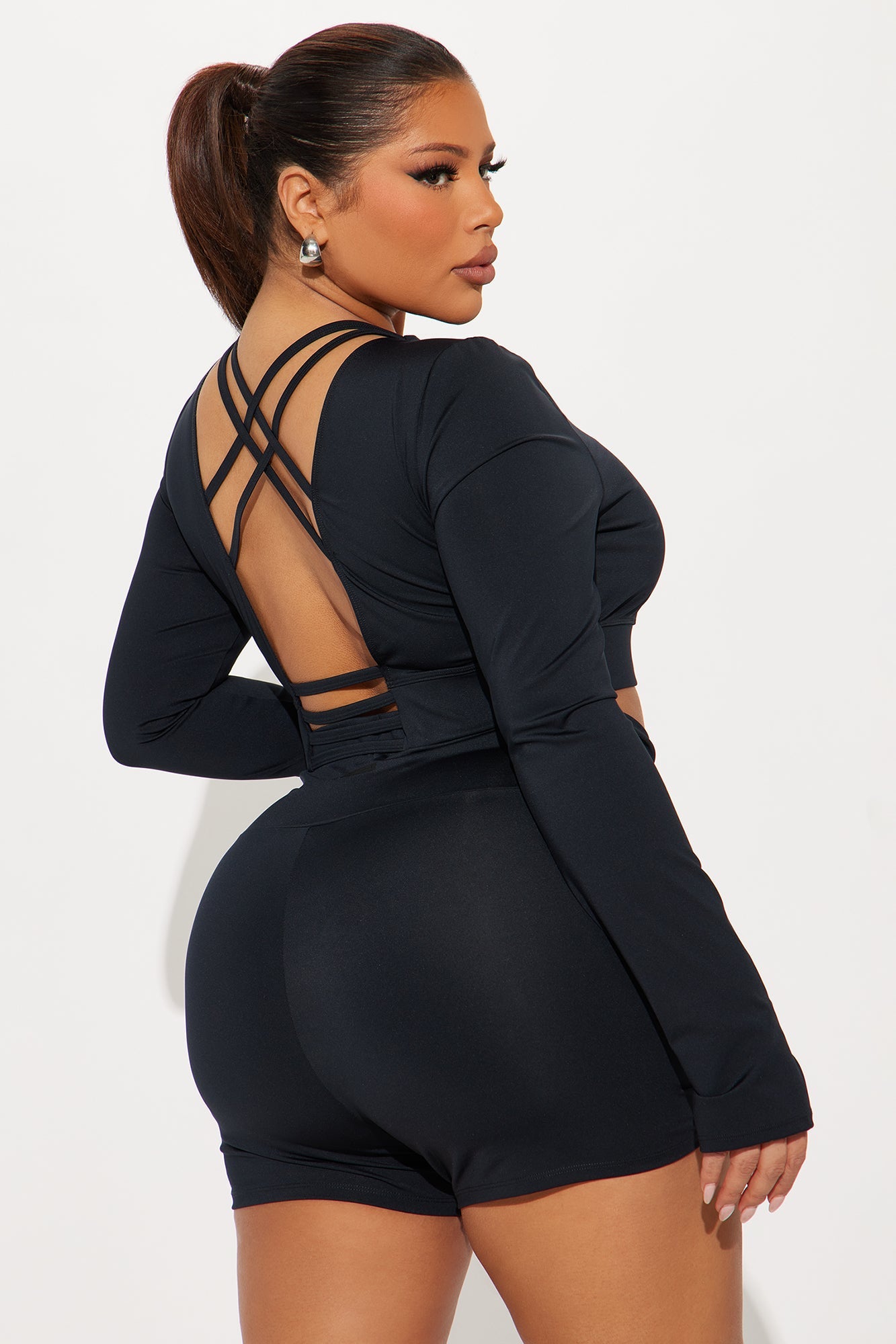 Pointe Play Elevate Active Top - Black