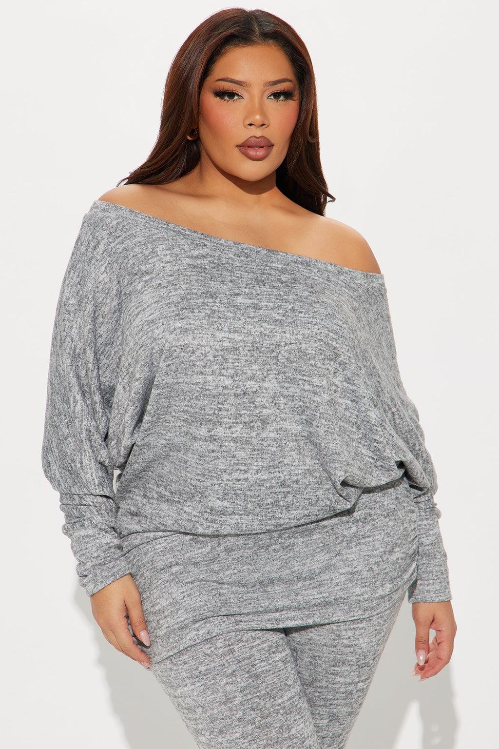 Cassandra Cozy Legging Set - Grey