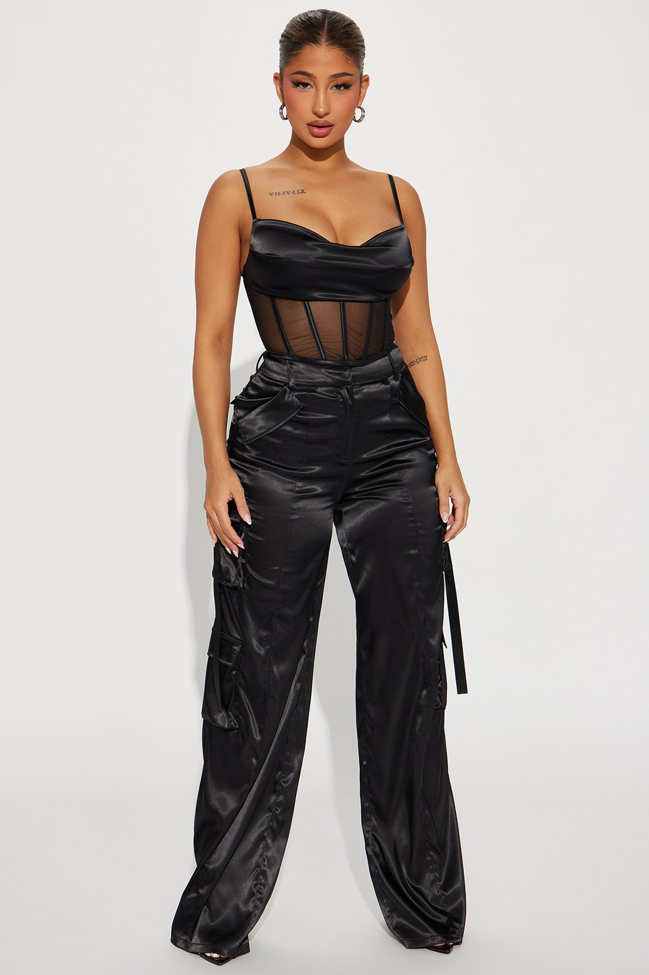 No Jealousy Pant Set - Black