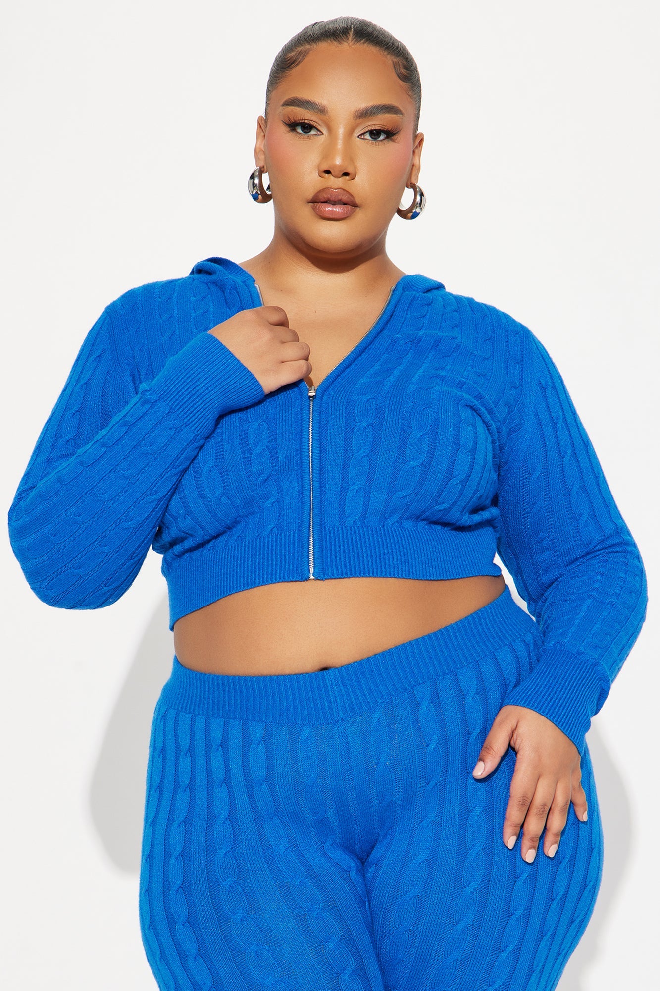 Rylee Sweater Legging Set - Royal