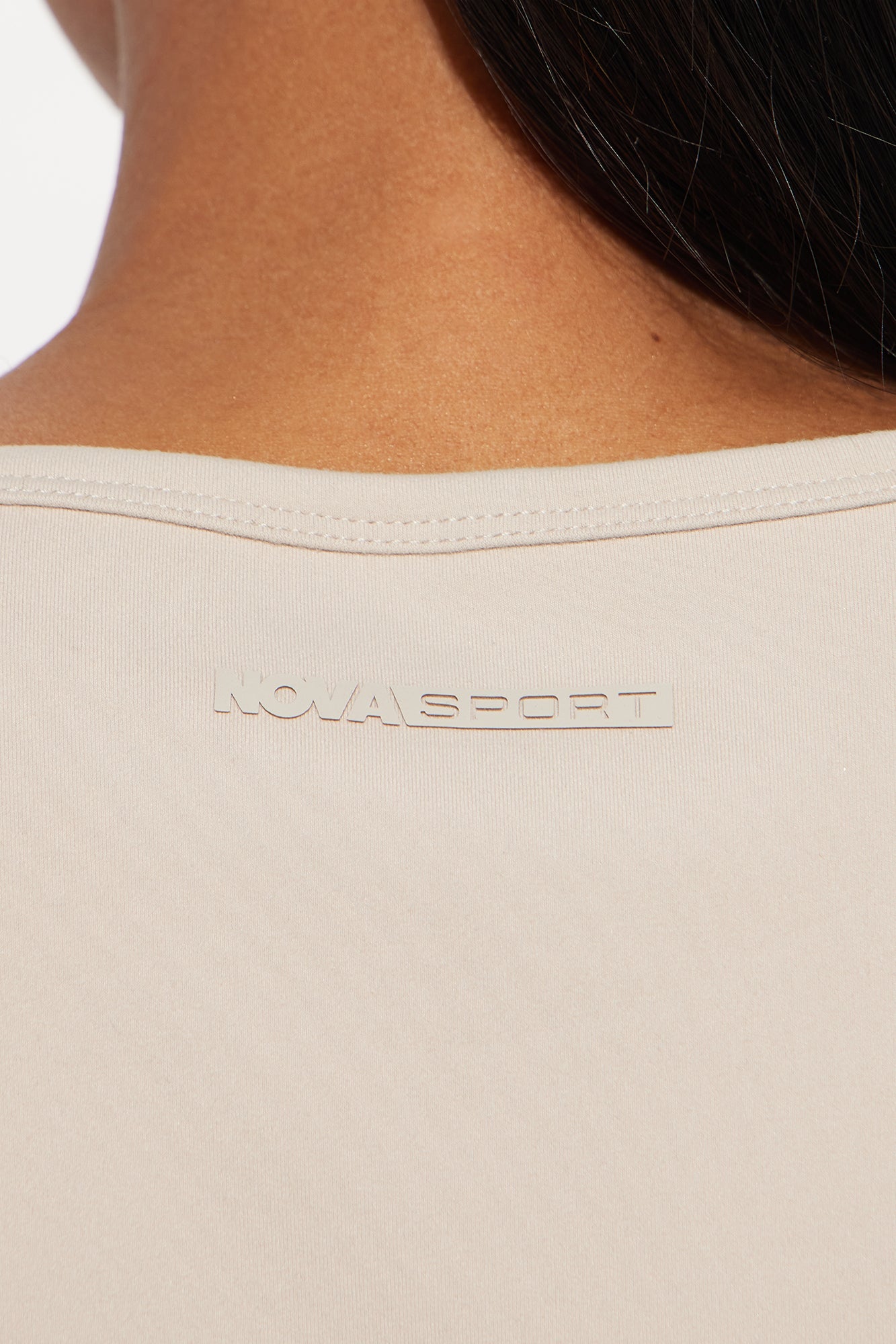 Glow Super Soft Active Top - Light Taupe