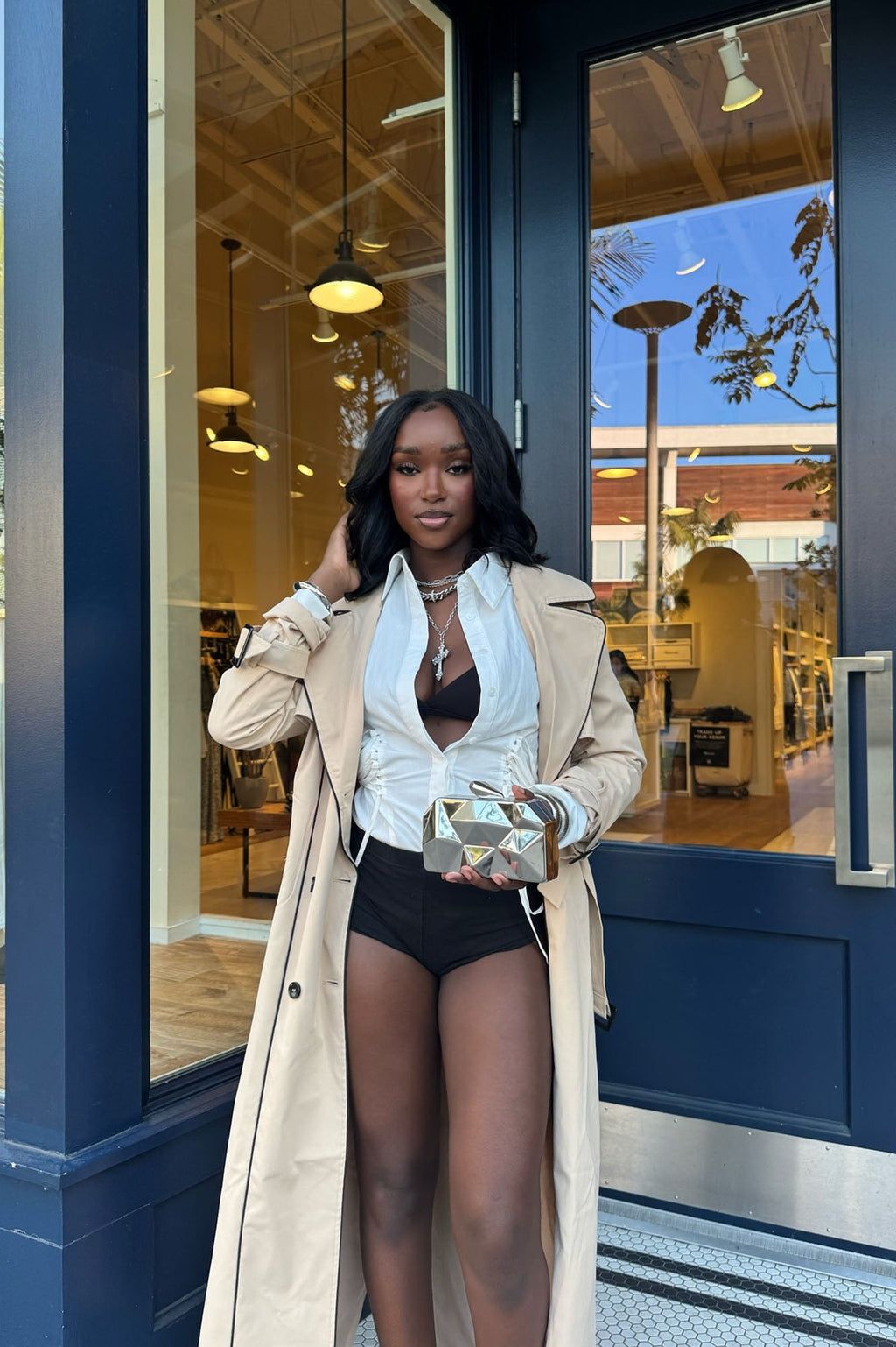 Always Classic Belted Trench - Khaki