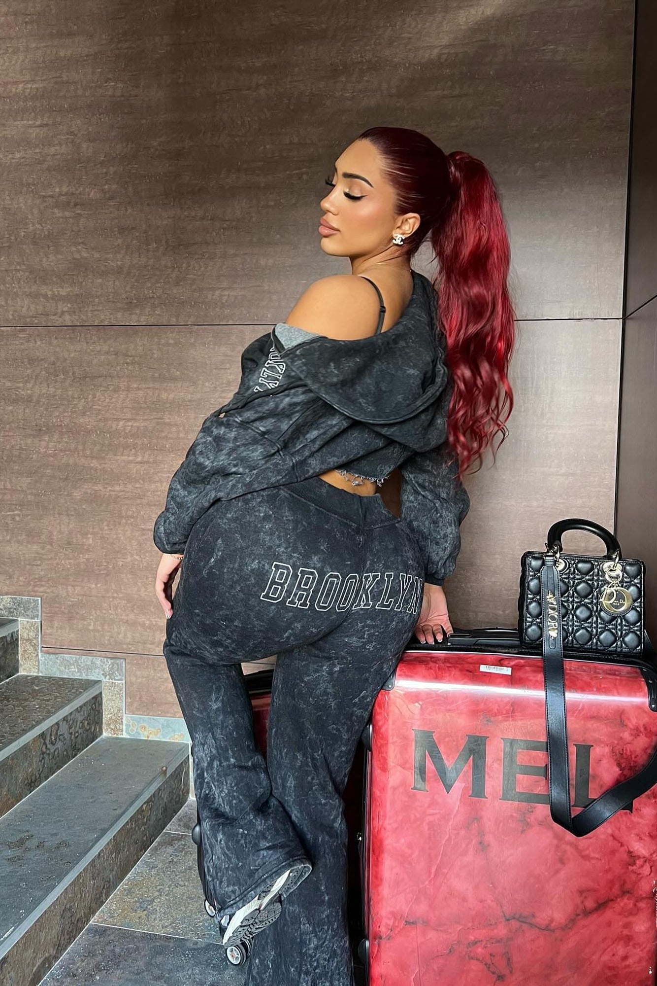 Brooklyn City Washed Sweatpants - Black Wash