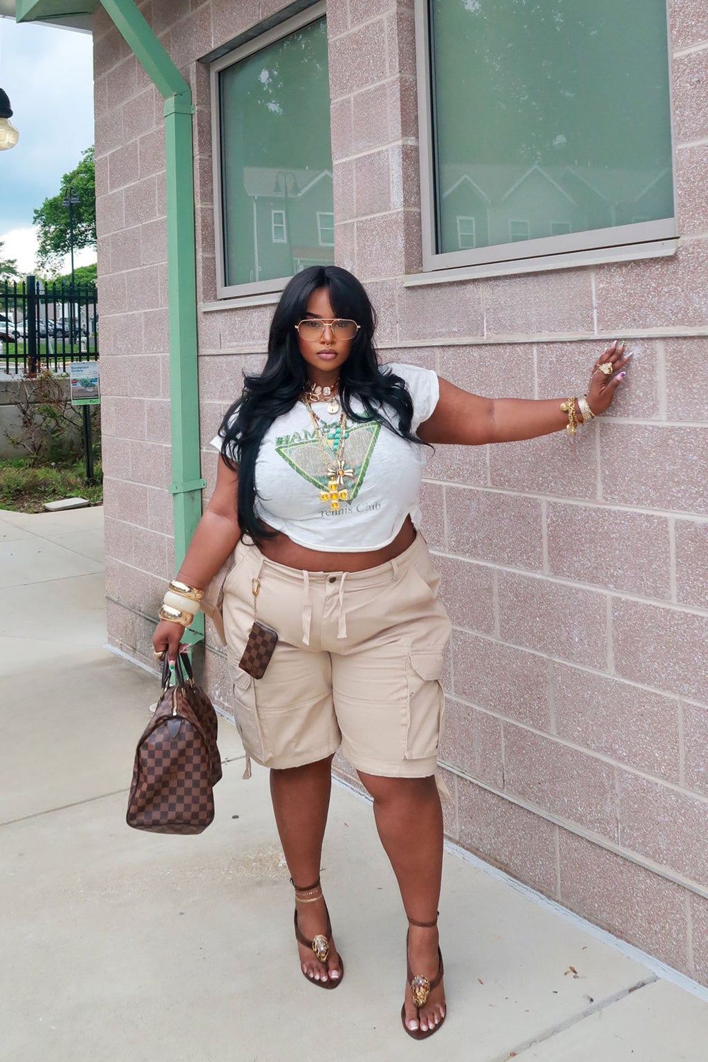 Onto Something Bermuda Short - Khaki