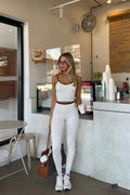 Calm And Collected Active Legging - Cream