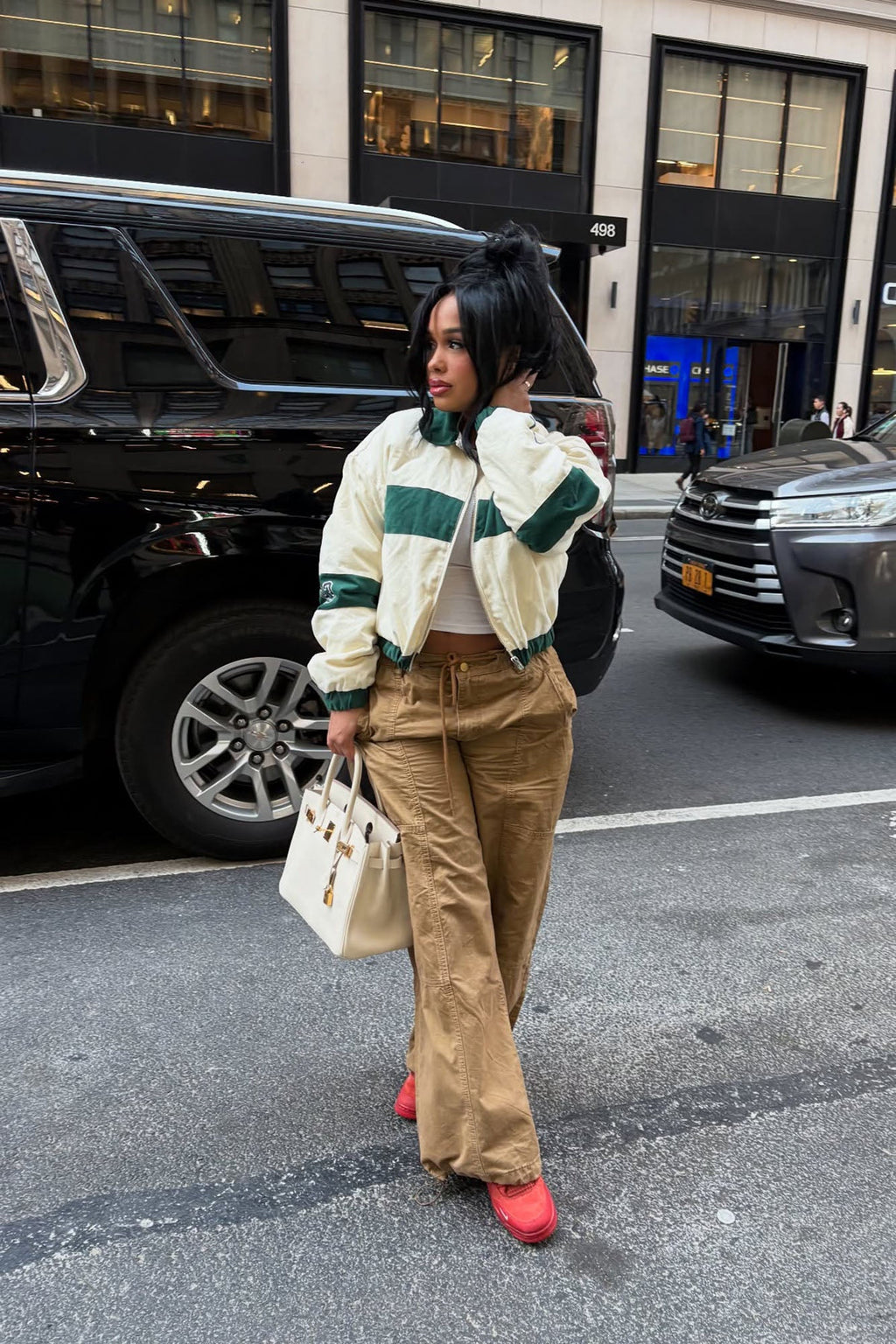 Olivia Wide Leg Jogger - Mocha