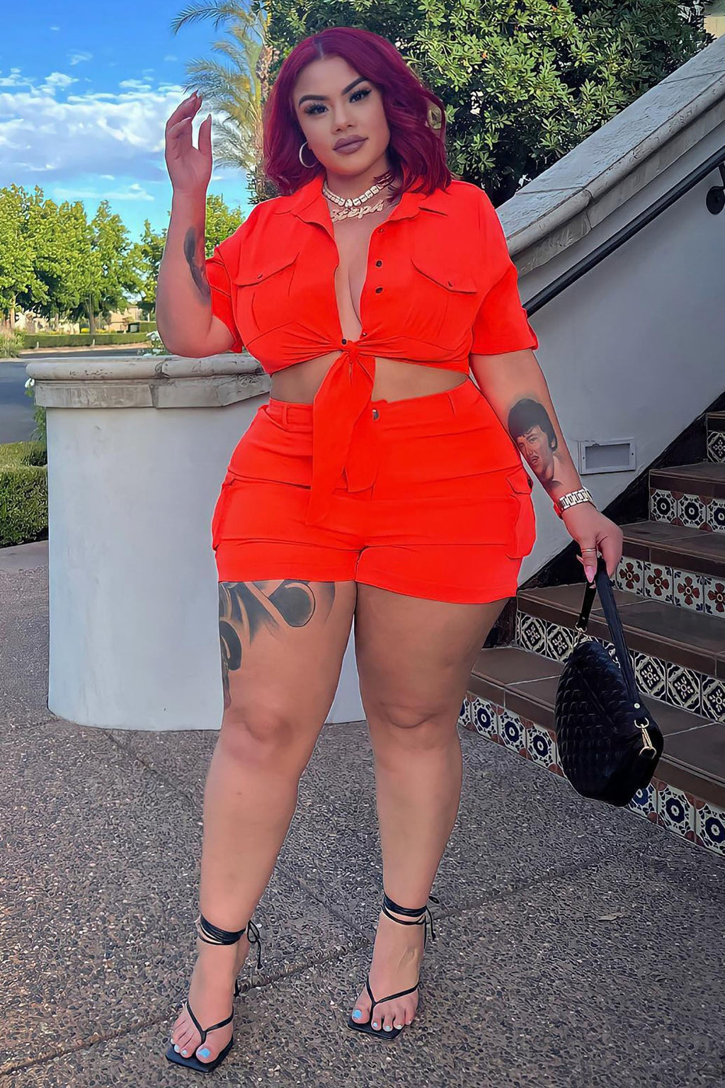 Colorful Dream Cargo Set - Orange